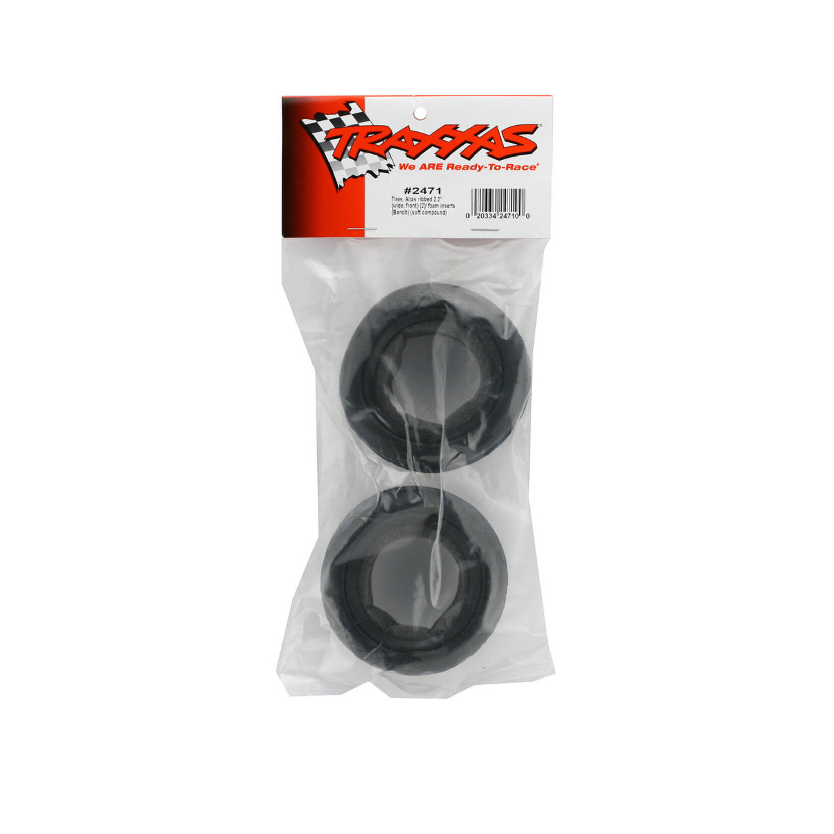 Traxxas #2471 Traxxas Alias 2.2" Front Tires (2) (Bandit) (Standard)