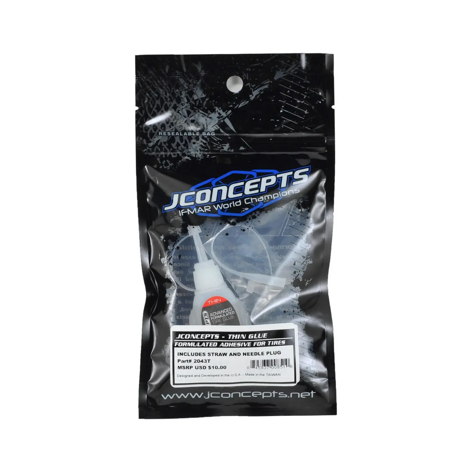 JConcepts #2043T JConcepts Advanced Formulated Tire Glue (Thin)