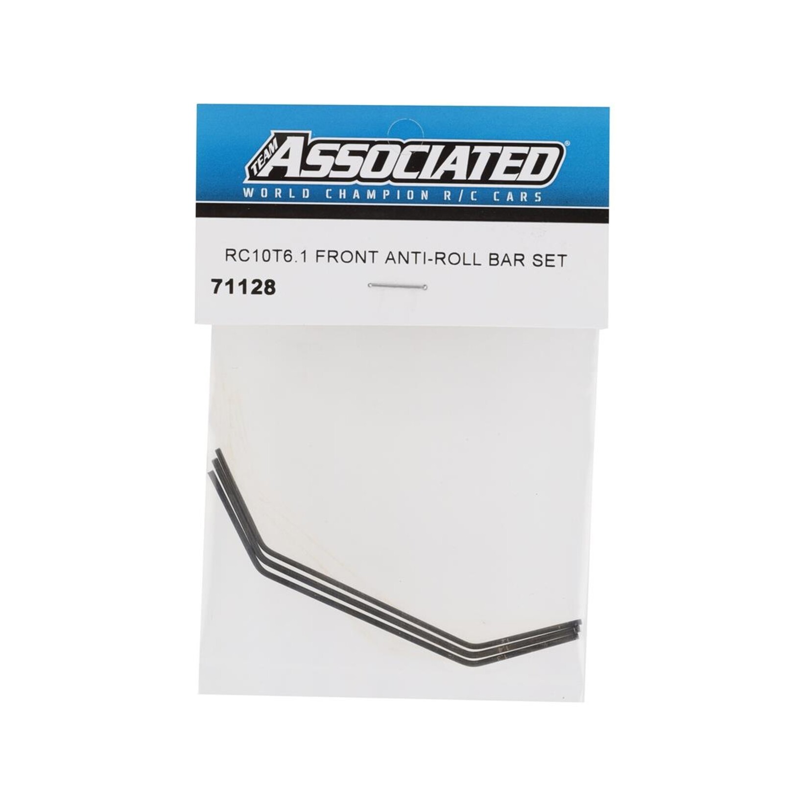 Team Associated #71128 Team Associated T6.1/SC6.1 Front Anti-Roll Bar Set