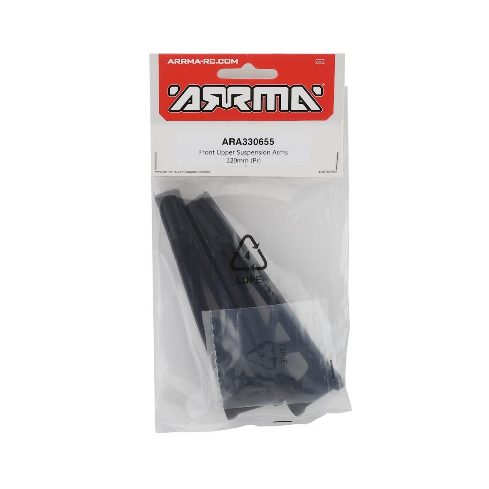 ARRMA Arrma Kraton EXB Front Upper Suspension Arms (2) #ARA330655
