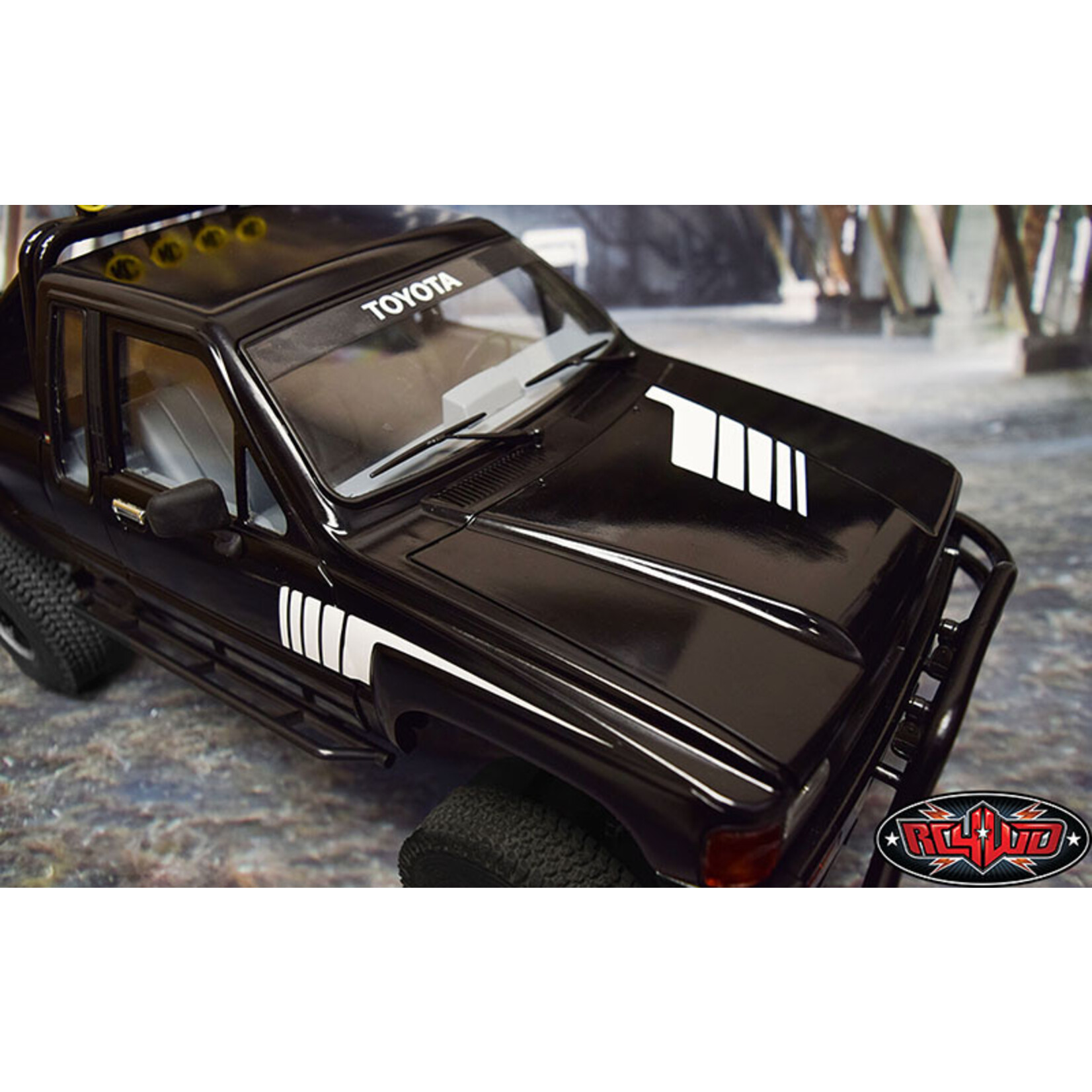 RC4WD RC4WD Clean Stripes for 1987 Toyota XtraCab Hard Body (Black) #Z-B0226