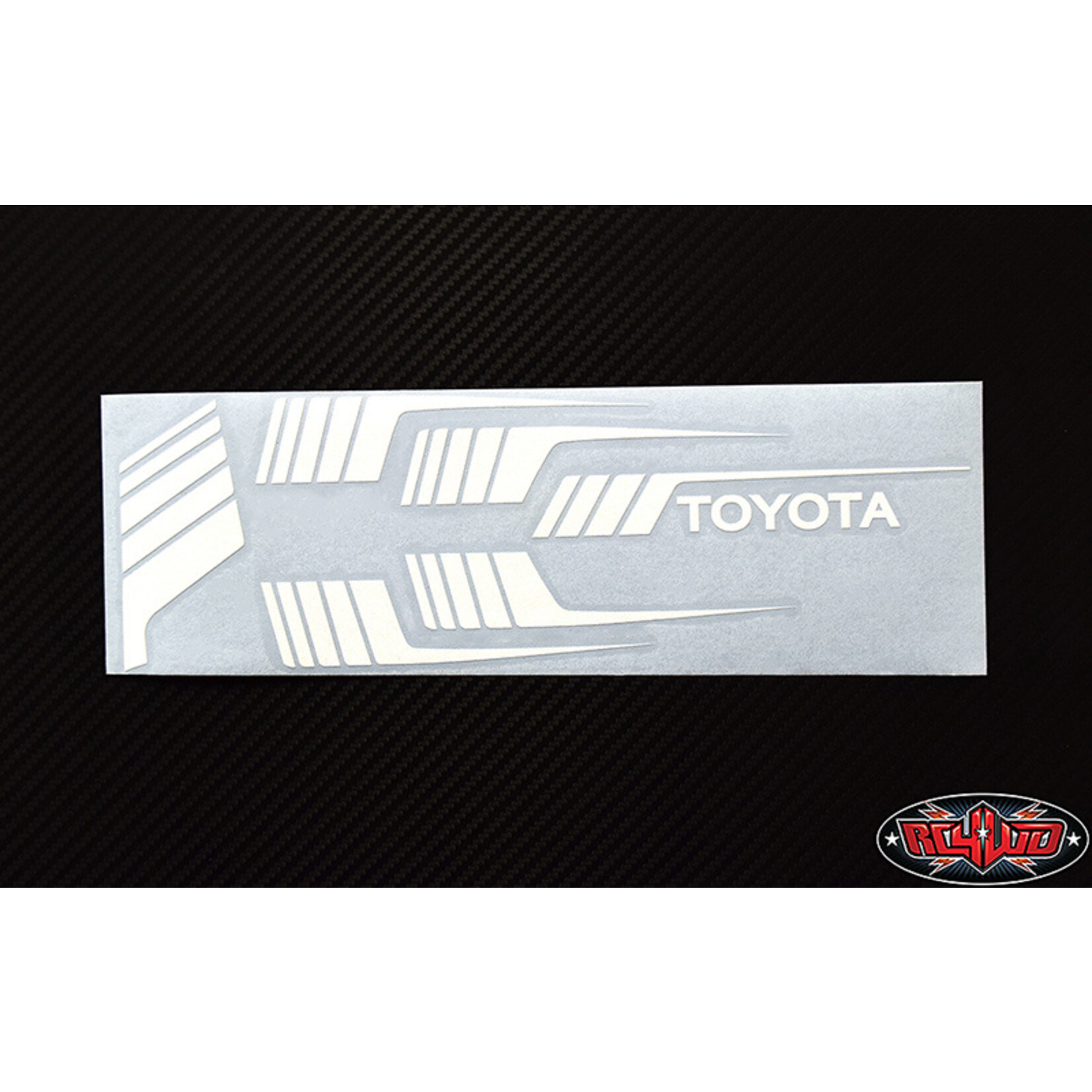 RC4WD #Z-B0225 RC4WD Clean Stripes for 1987 Toyota XtraCab Hard Body (White)