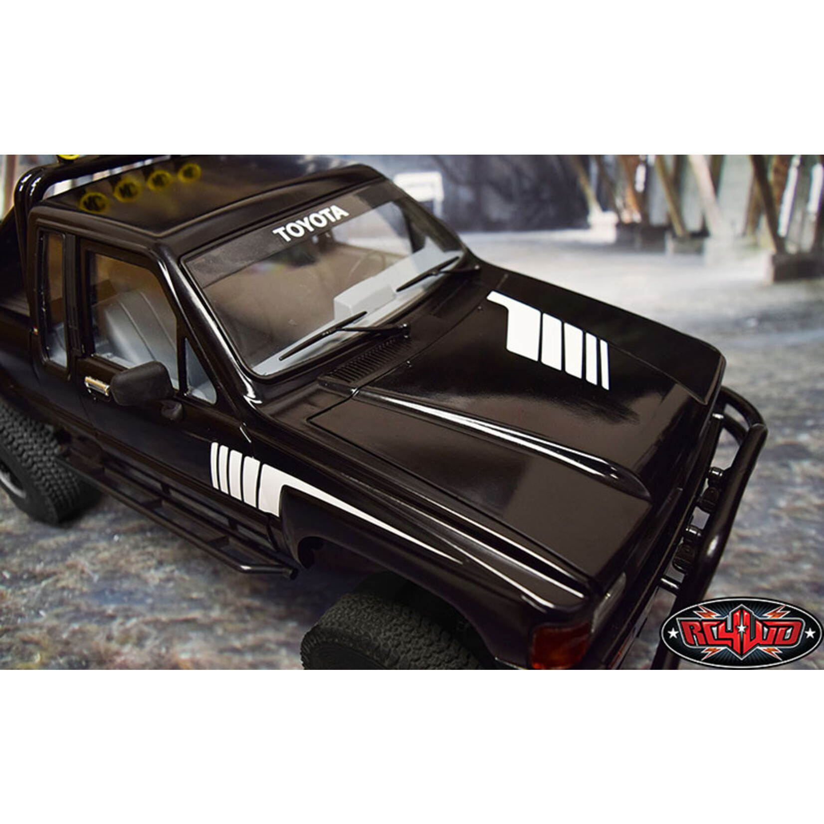 RC4WD #Z-B0225 RC4WD Clean Stripes for 1987 Toyota XtraCab Hard Body (White)