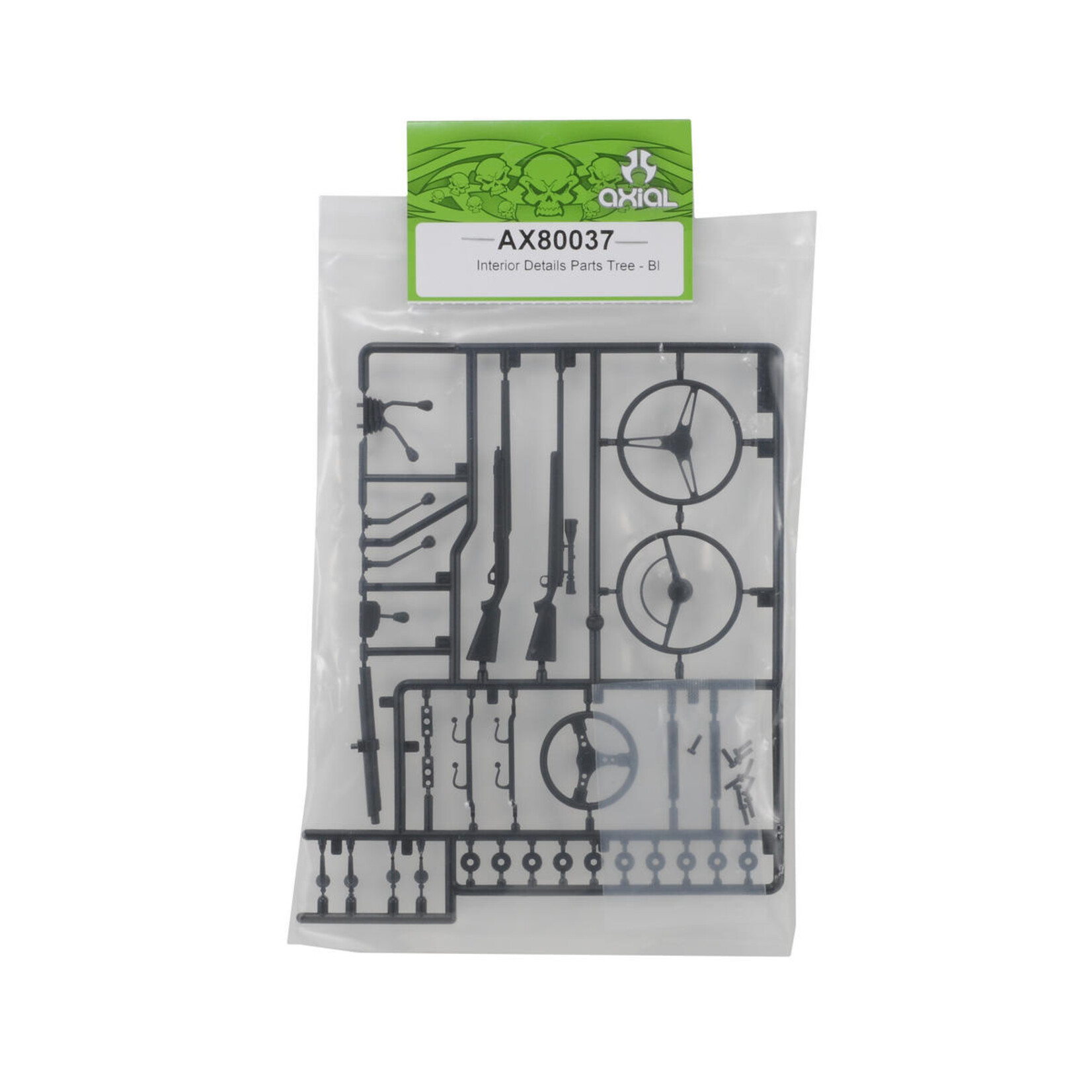Axial #AX80037 Axial Interior Details Parts Tree (Black)