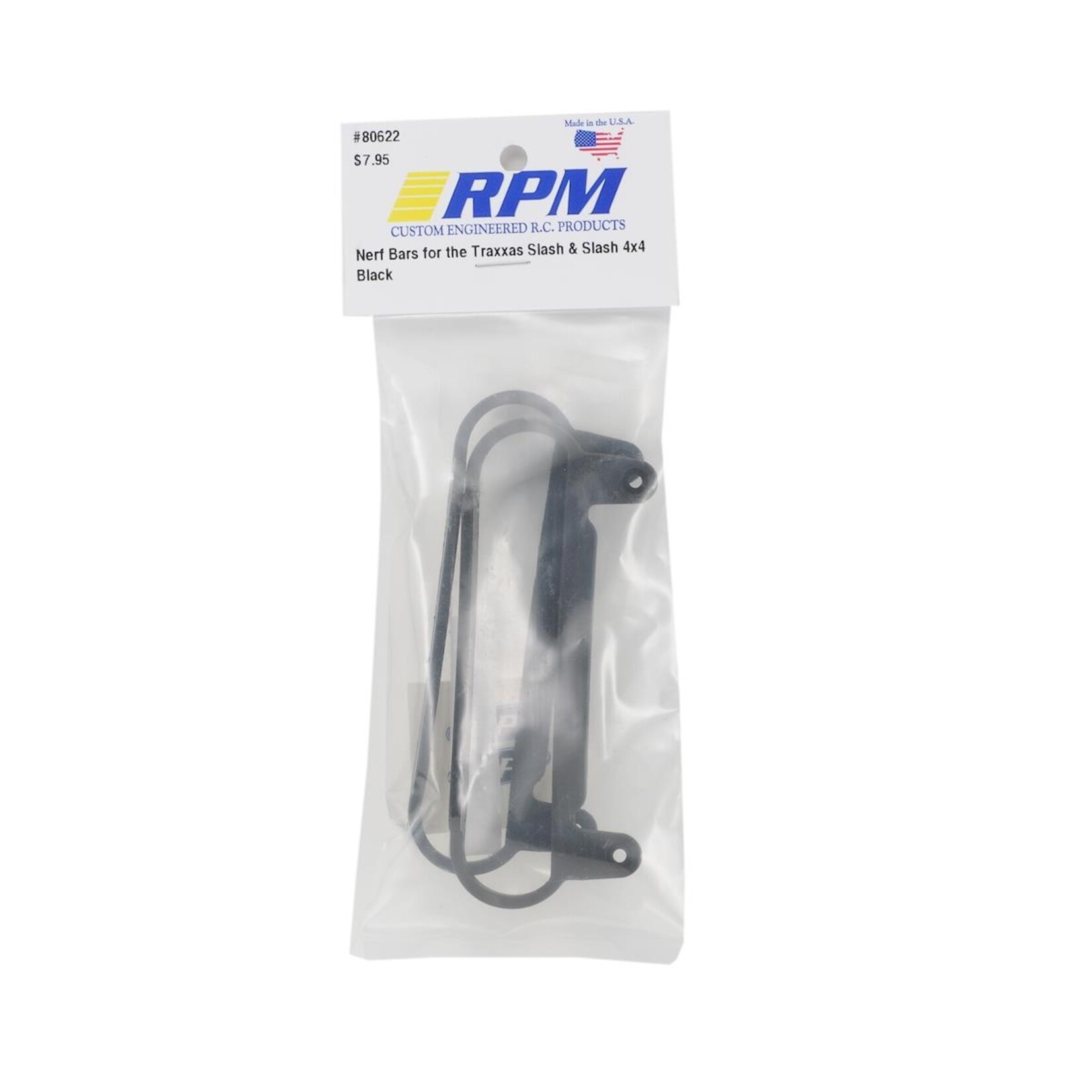 RPM RPM Traxxas Slash & Slash 4x4 Nerf Bars (Black)  #80622