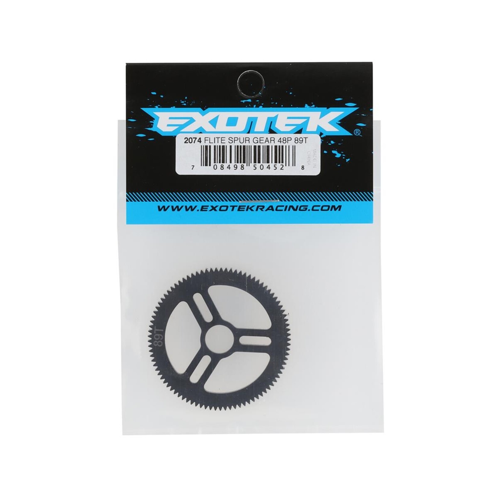 Exotek Exotek Flite 48P Machined Spur Gear (89T) #2074