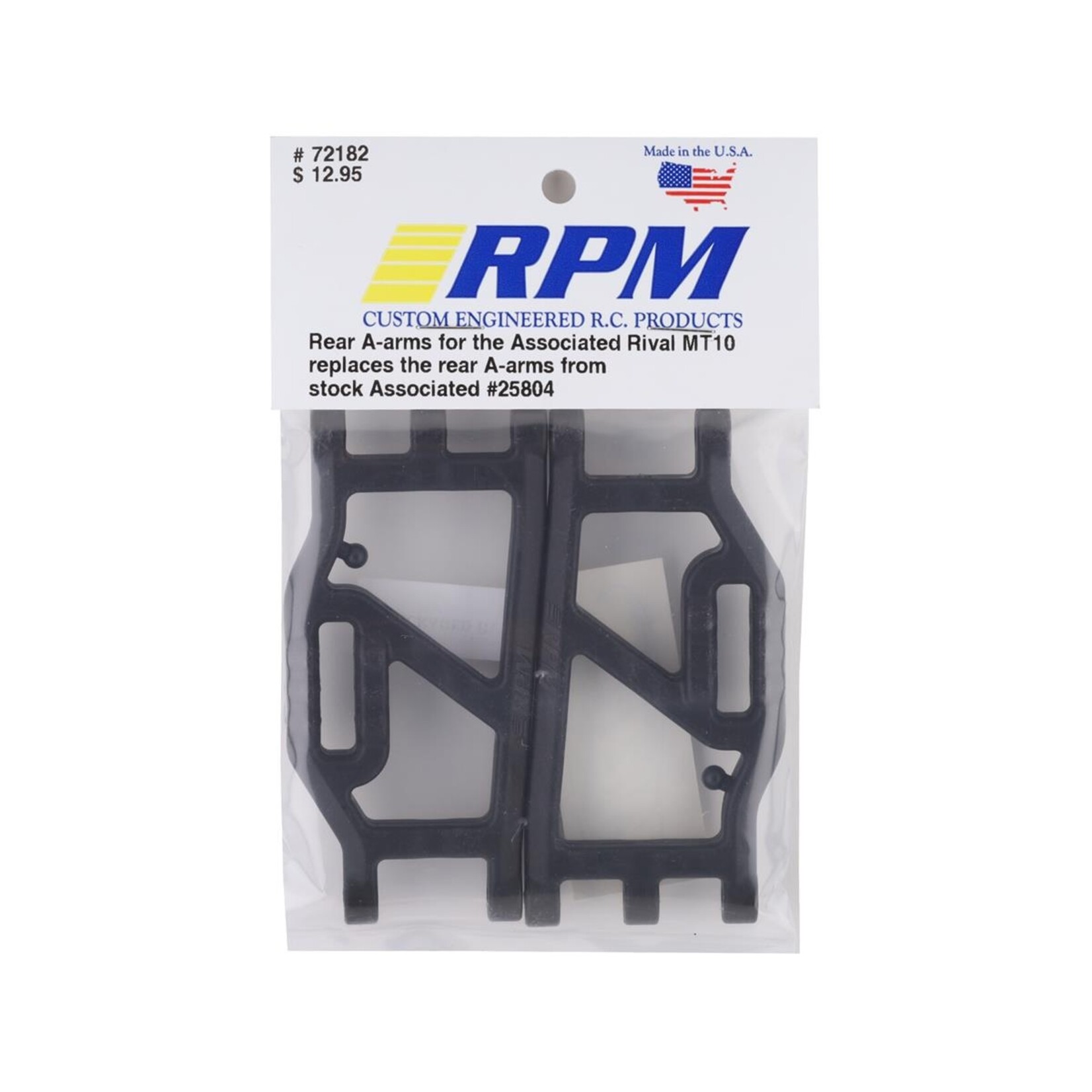 RPM RPM Associated Rival MT10 Rear A-Arm Set #72182