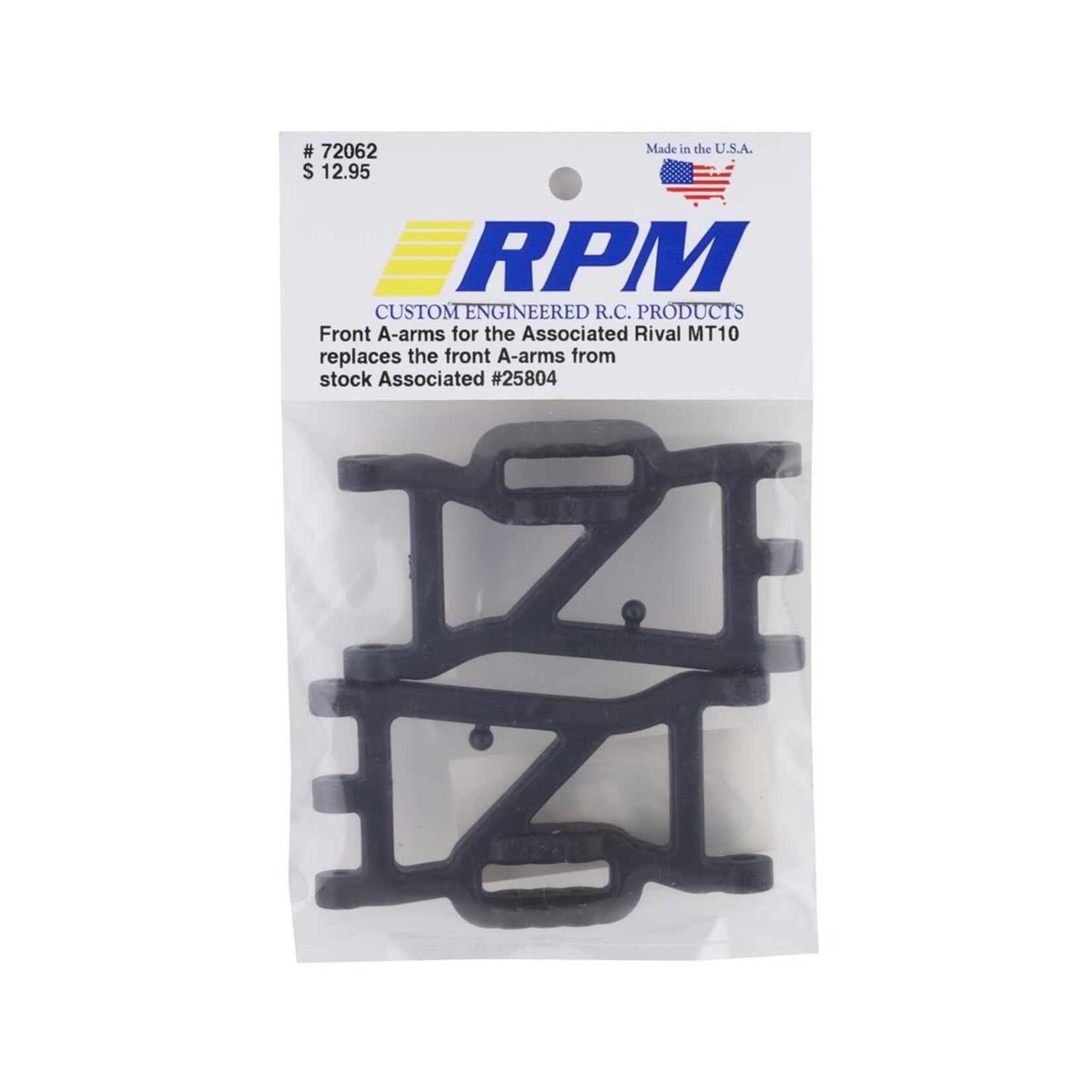 RPM RPM Associated Rival MT10 Front A-Arm Set #72062