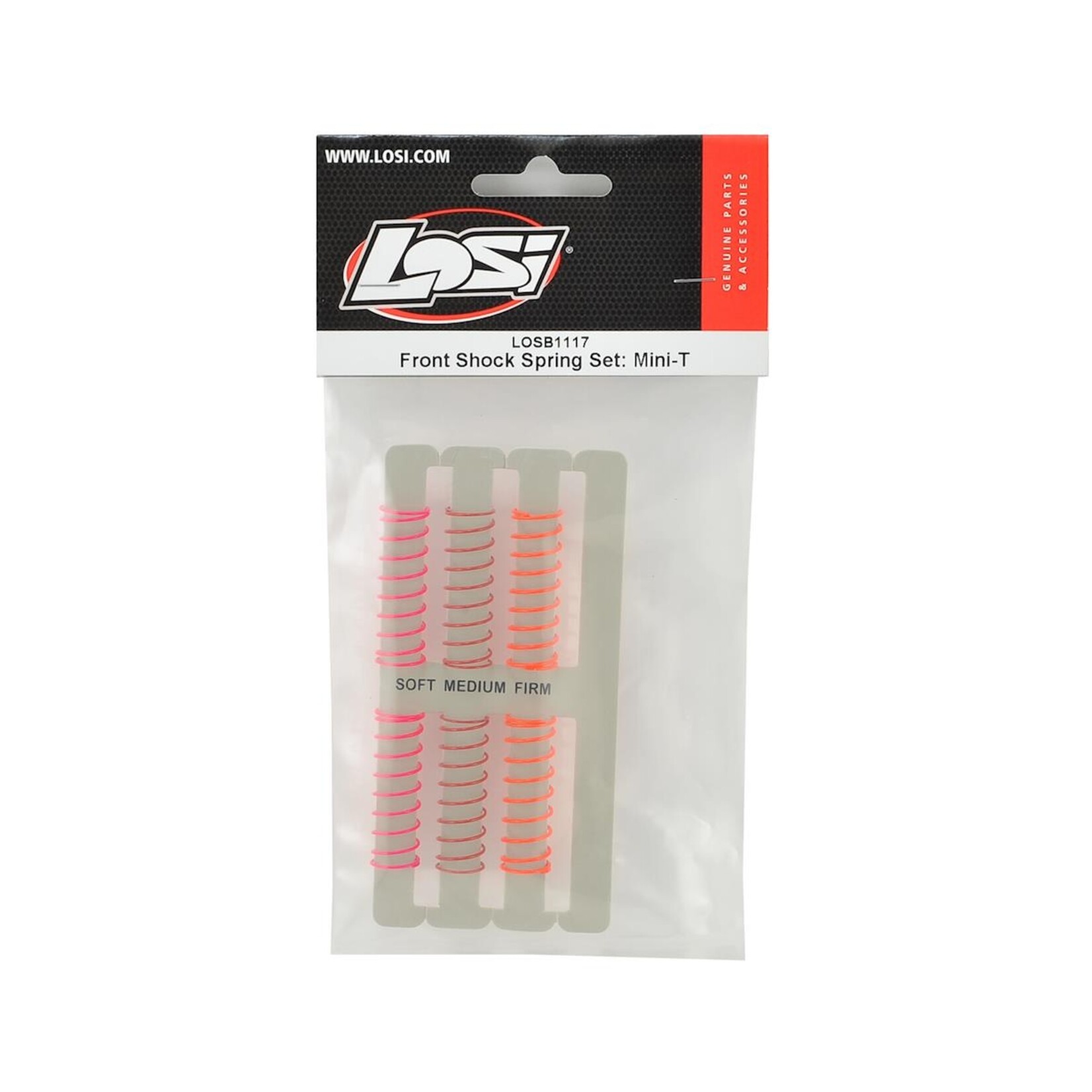 Losi Losi Mini-T Front Shock Springs (6) #LOSB1117