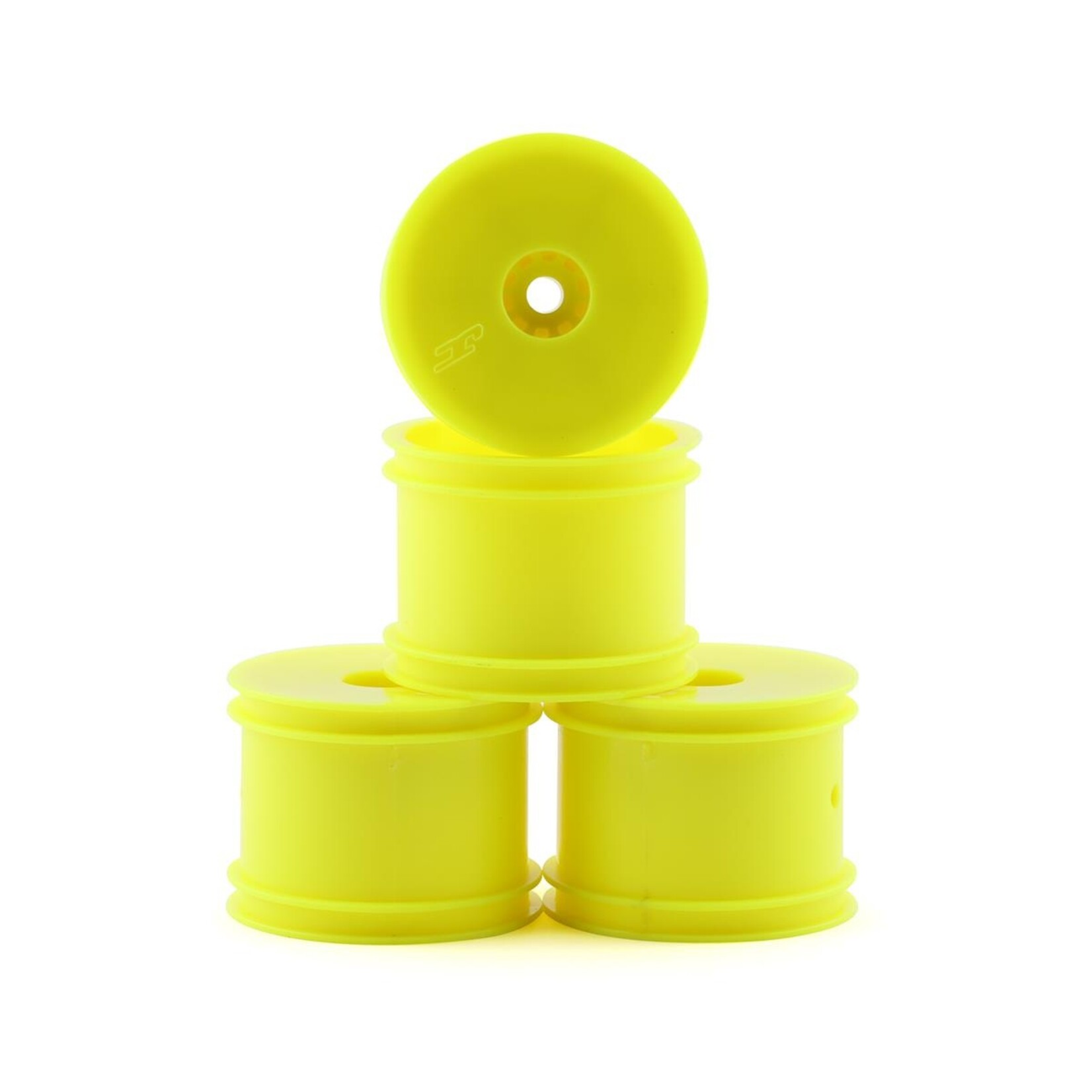 JConcepts #3405Y JConcepts Losi Mini-T 2.0 Mono Wheel Set (Yellow) (4)