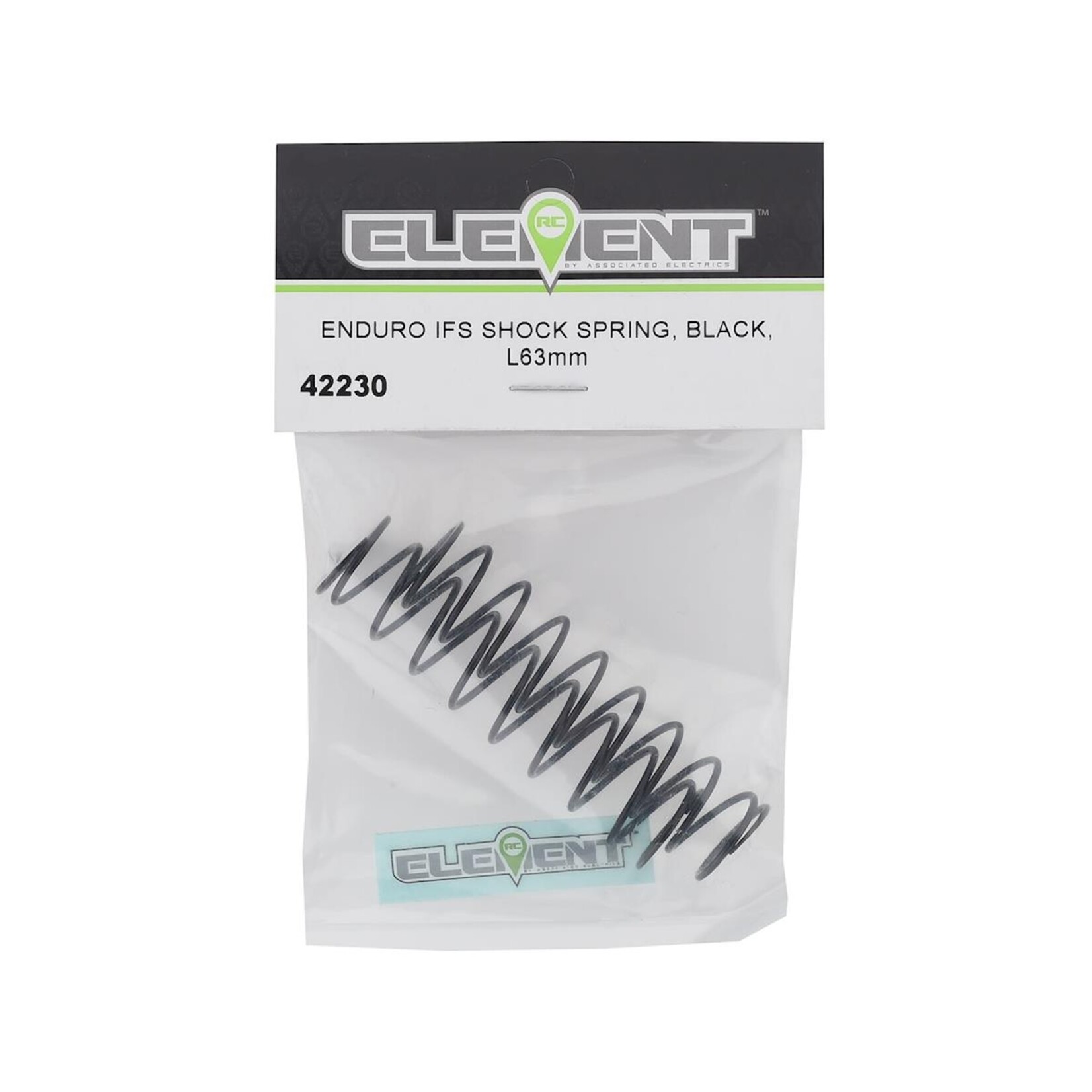 Element RC #42230 Element RC Enduro IFS 63mm Shock Springs (Black)