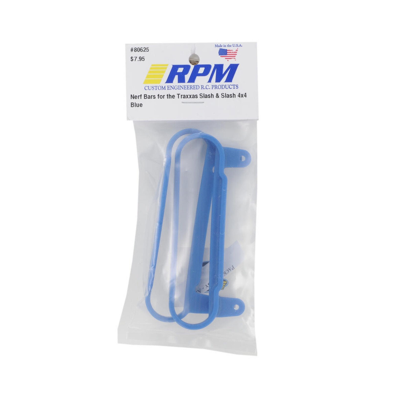 RPM RPM Traxxas Slash & Slash 4x4 Nerf Bars (Blue) #80625