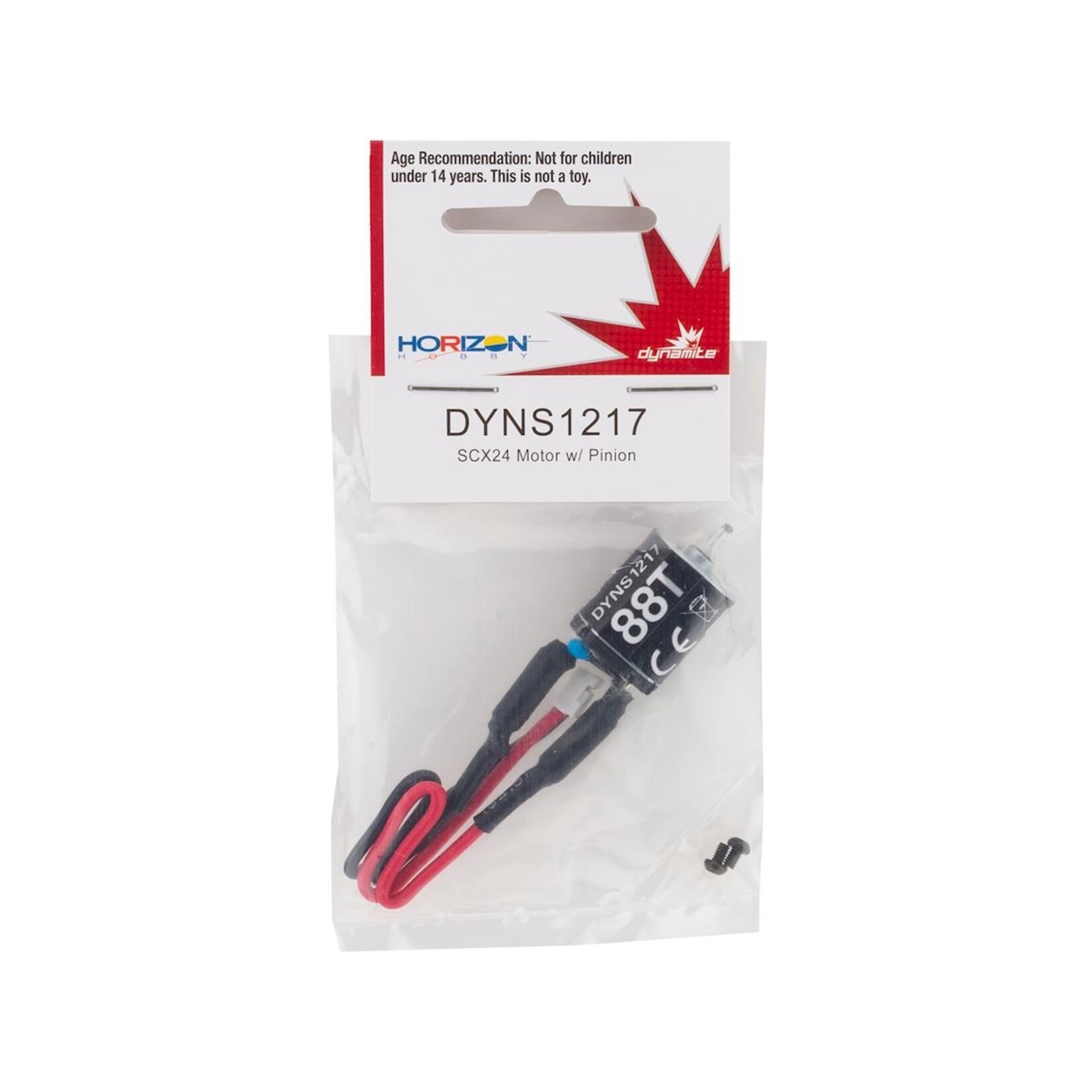 Dynamite #DYNS1217 Dynamite SCX24 Motor w/Pinion