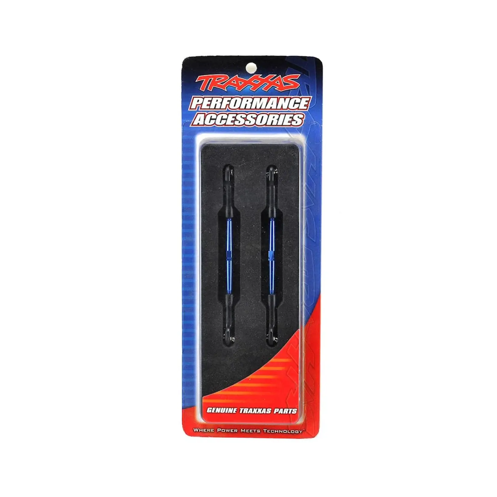 Traxxas #2336A Traxxas 61mm Aluminum Toe Link Turnbuckle Set (Blue) (2)
