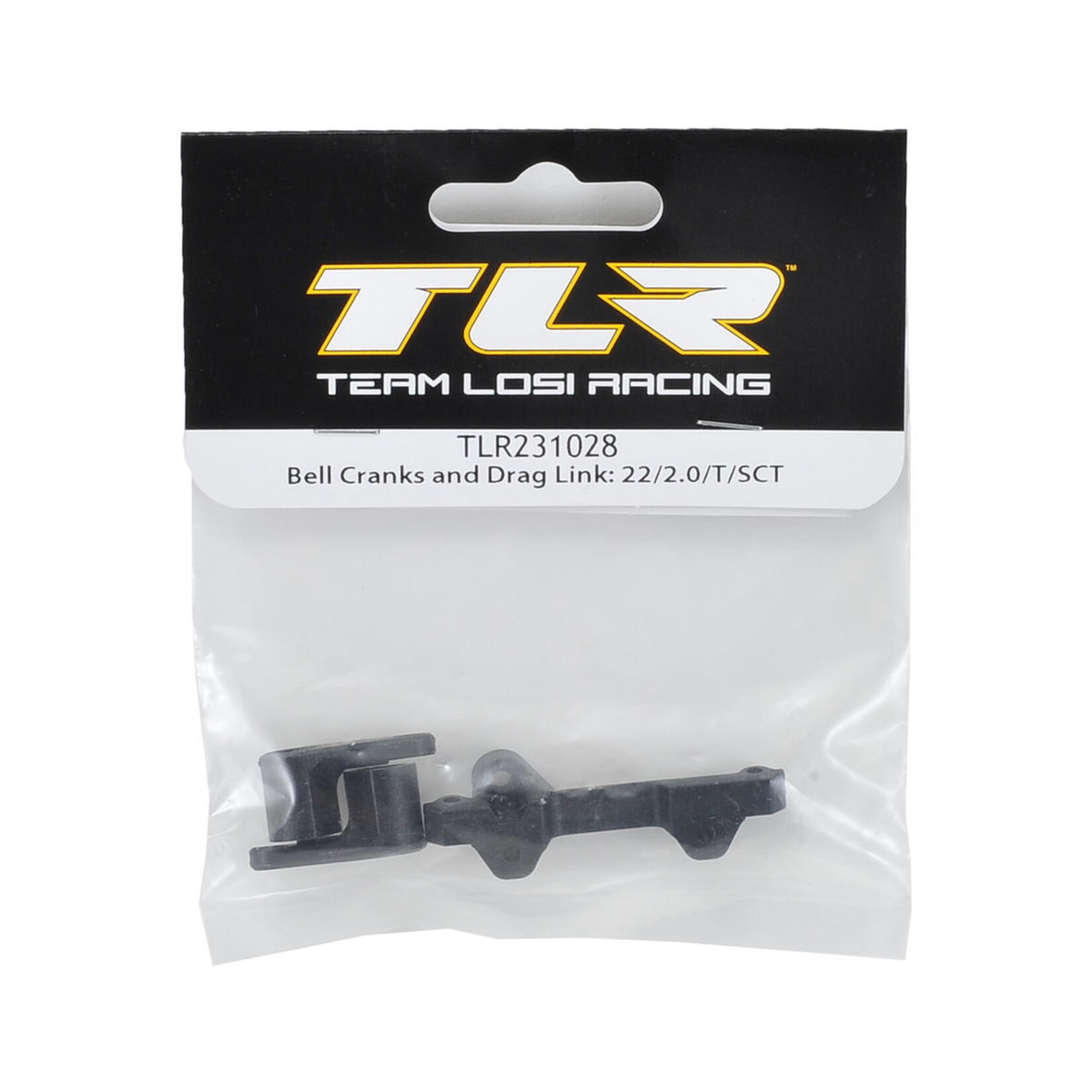 TLR Team Losi Racing Bell Crank & Drag Link Set (22/2.0/T/SCT) #TLR231028