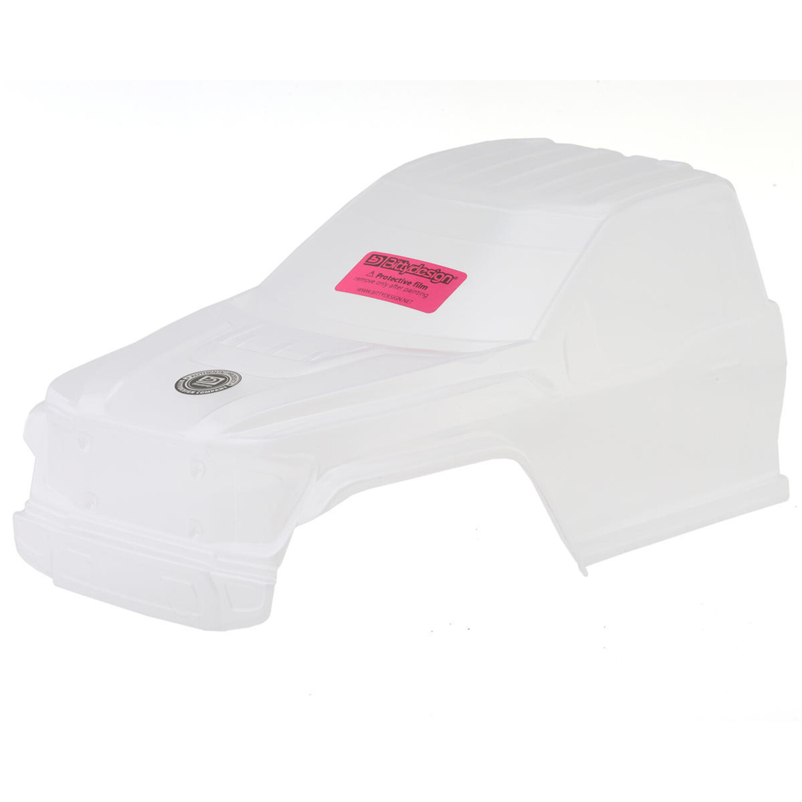 Bittydesign #BDYCR-RK1-VS4  Bittydesign Vanquish VS4-10 Phoenix Rock1 Full Pre-Cut Body Set (Clear) (313mm) w/Detailed Interior