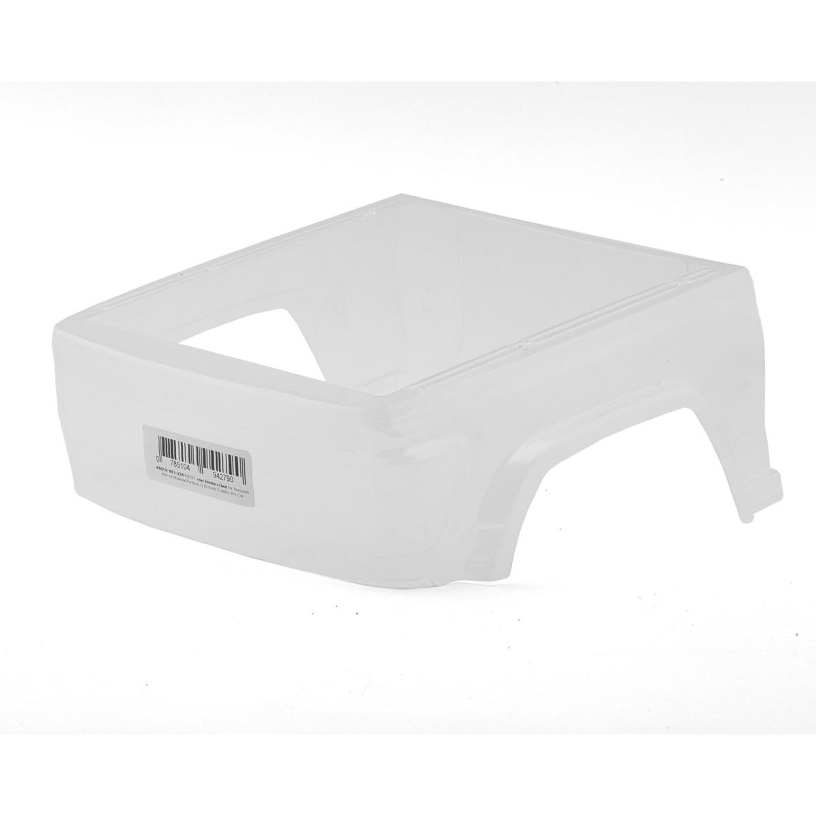 Bittydesign #BDYCR-RK1-VS4  Bittydesign Vanquish VS4-10 Phoenix Rock1 Full Pre-Cut Body Set (Clear) (313mm) w/Detailed Interior