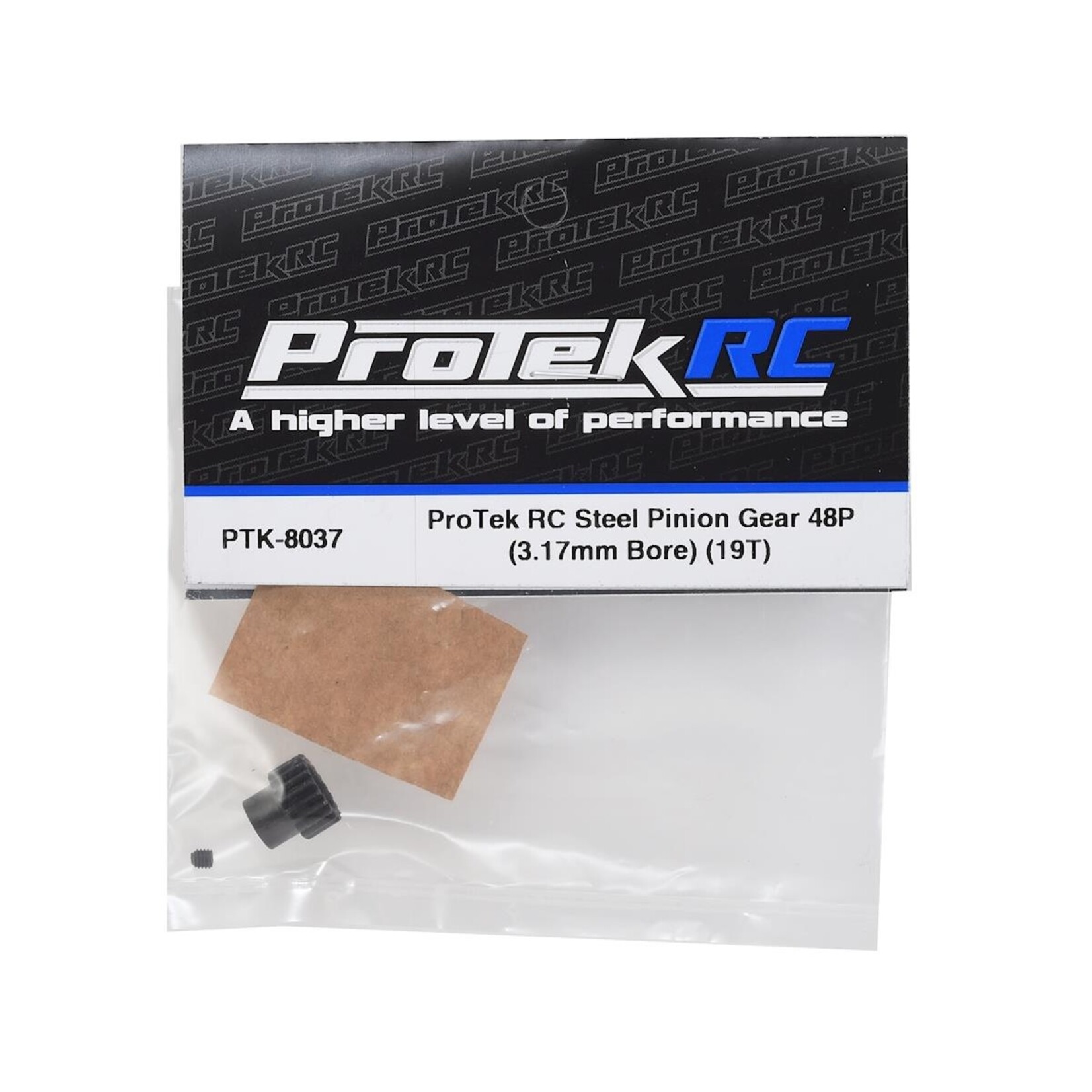 ProTek RC #PTK-8037 ProTek RC Lightweight Steel 48P Pinion Gear (3.17mm Bore) (19T)