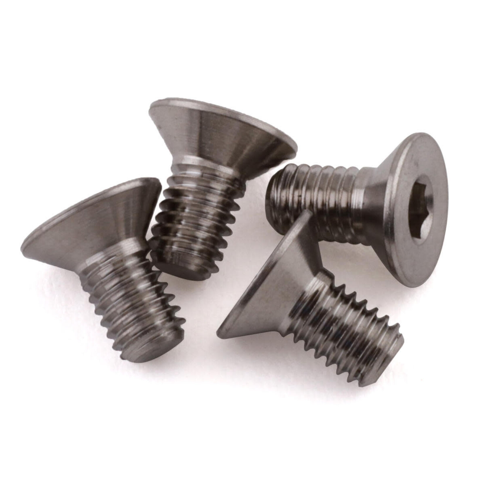 ProTek RC #PTK-T-5099 ProTek RC 3x6mm "Grade 5" Titanium Flat Head Hex Screw (4)