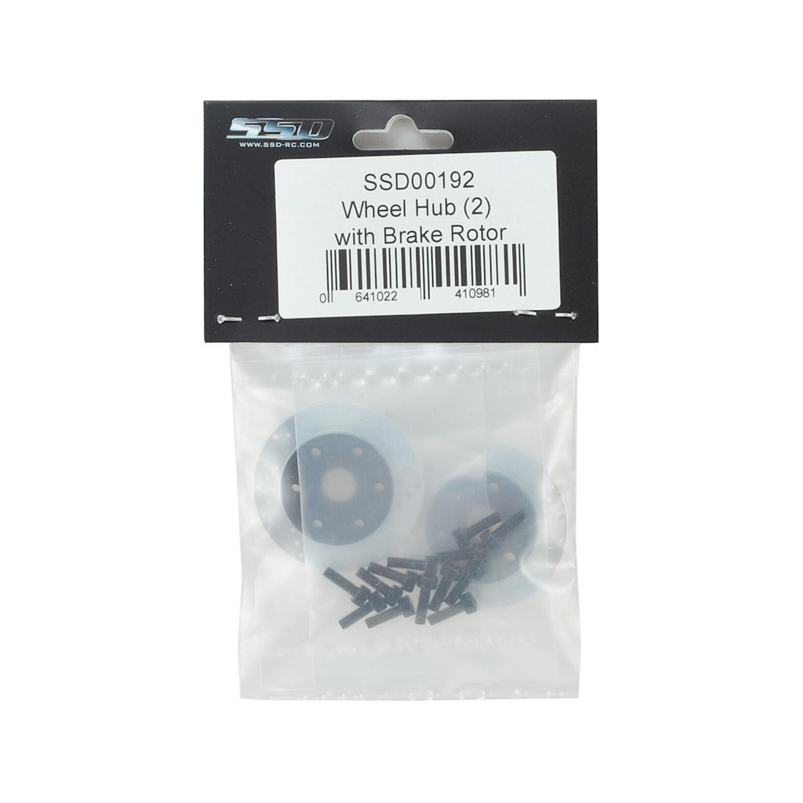 SSD RC #SSD00192 SSD RC Wheel Hub w/Brake Rotor