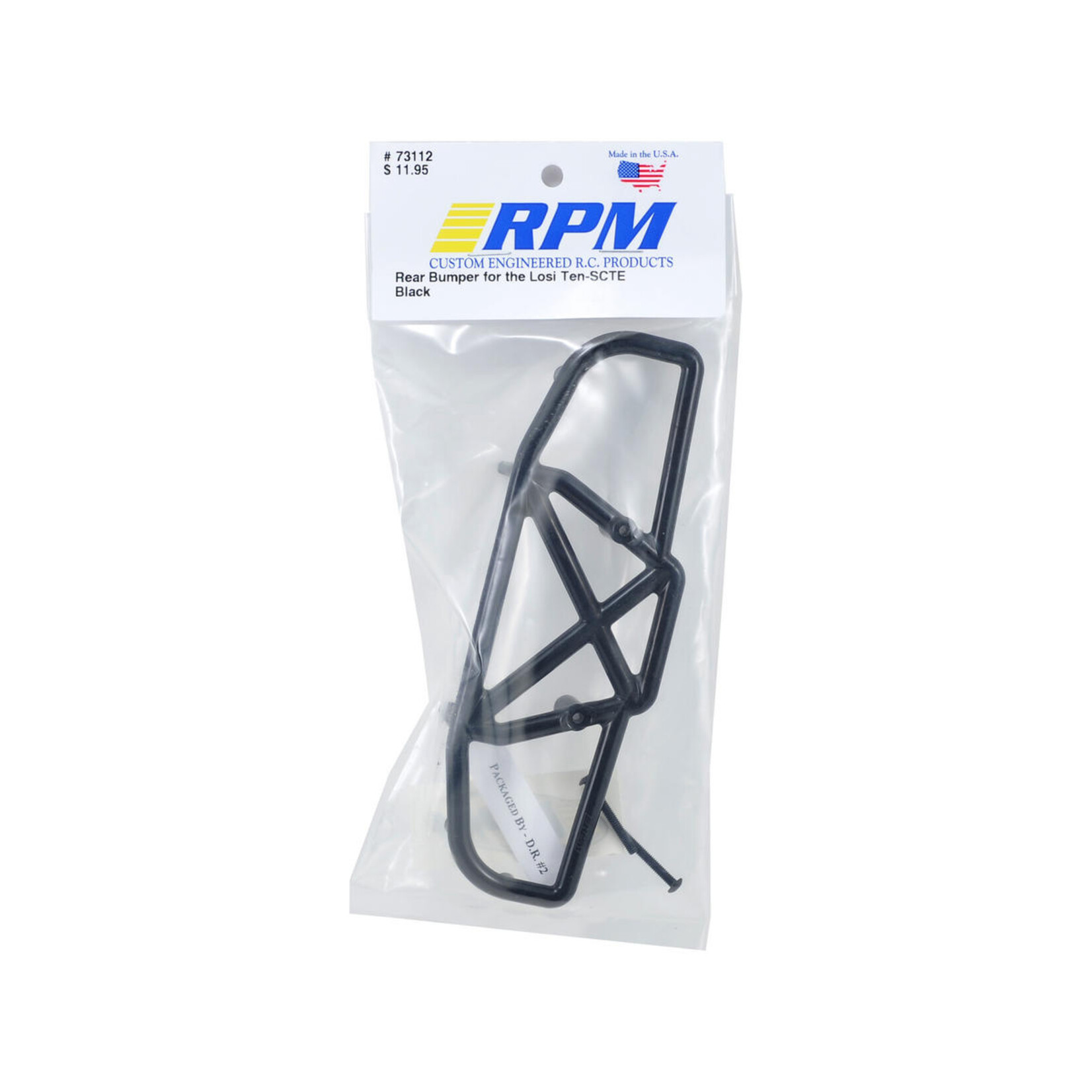 RPM RPM TEN-SCTE Rear Bumper #73112