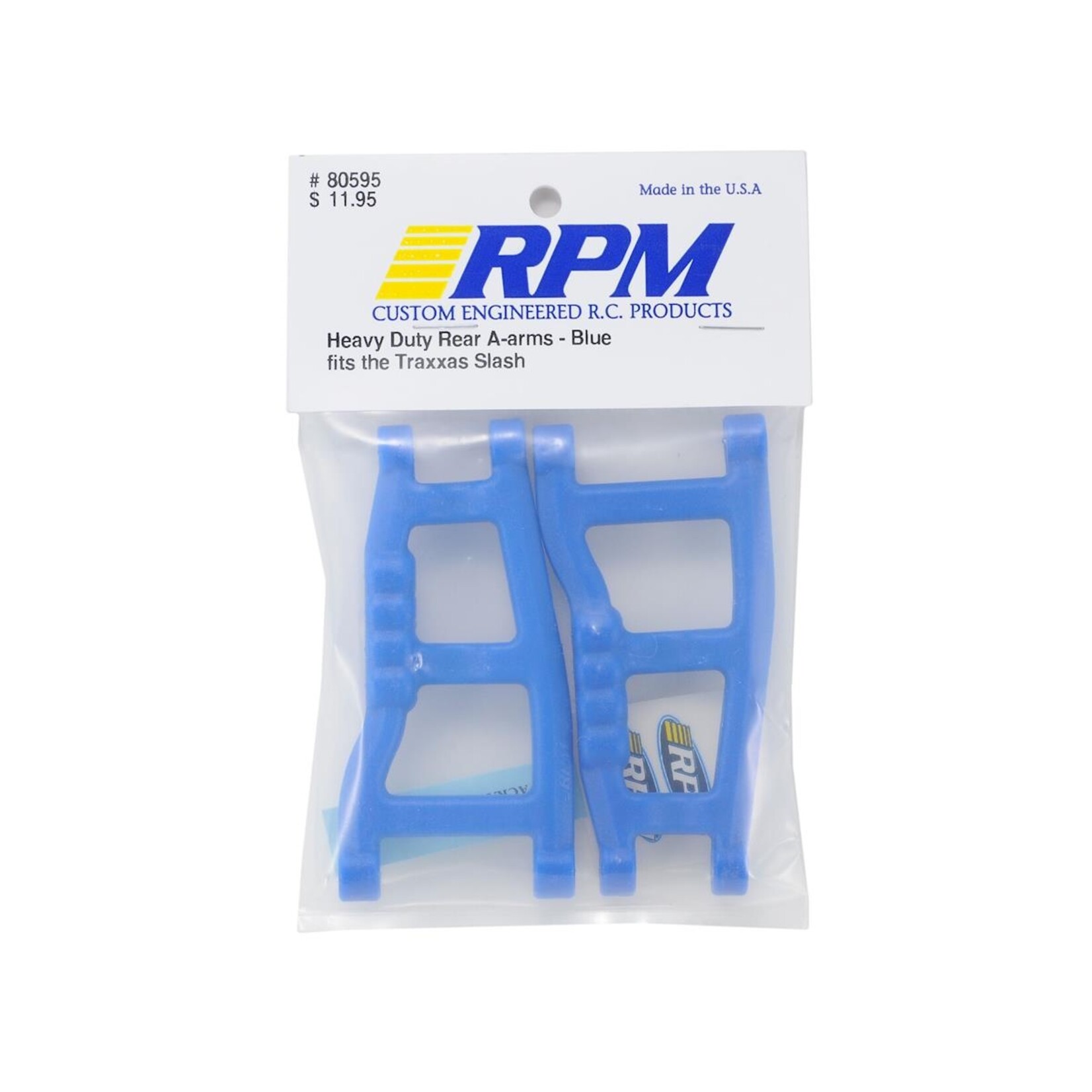 RPM RPM Traxxas Slash 2WD Rear A-Arms (Blue) (2)  #80595