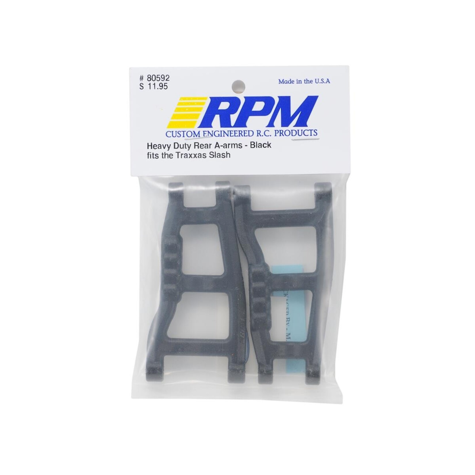 RPM RPM Traxxas Slash 2WD Rear A-Arms (Black) (2) #80592