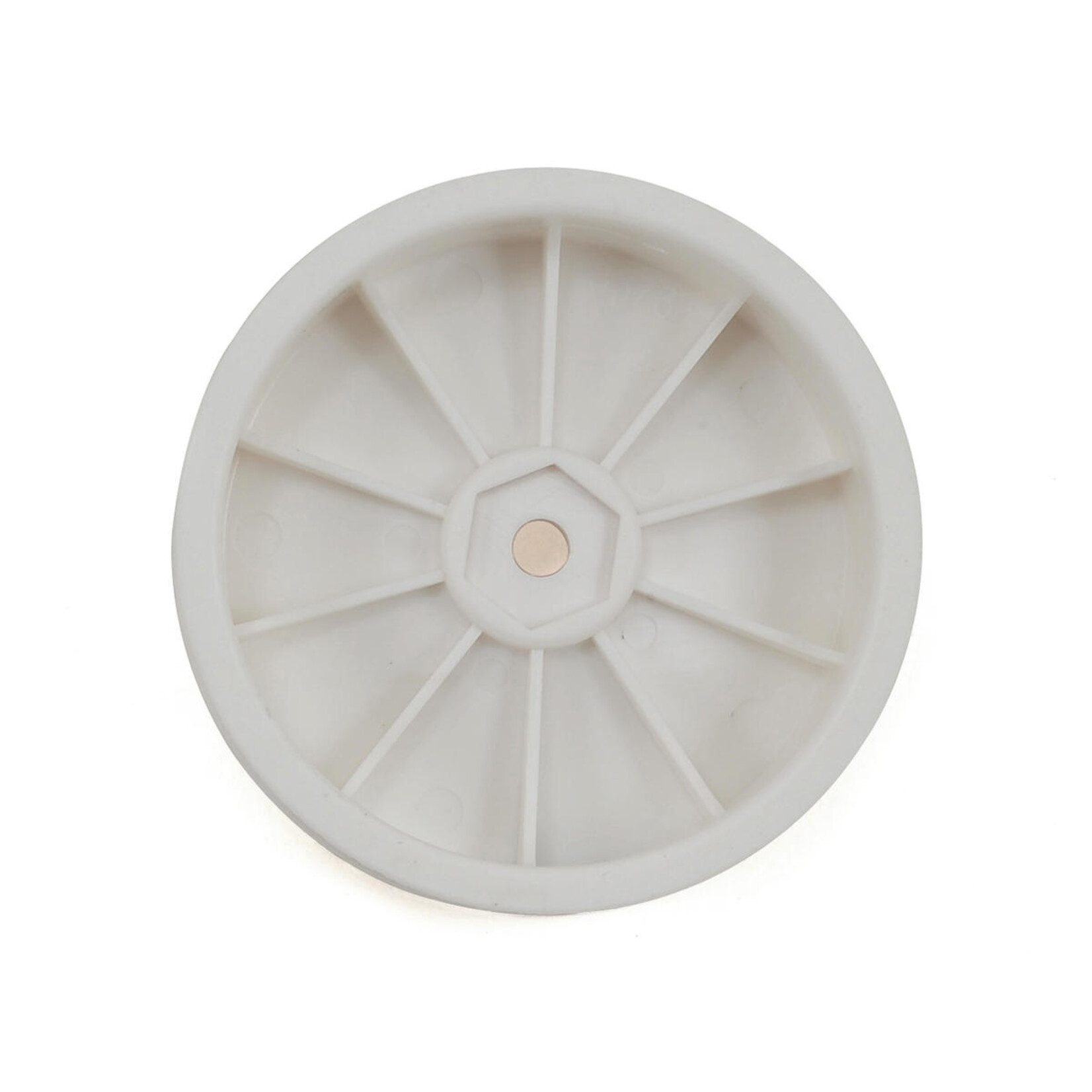 JConcepts #3376W JConcepts 12mm Hex Mono 2.2 "Slim" Front Wheels (4) (B6/RB6/SRX2/YZ2) (White)