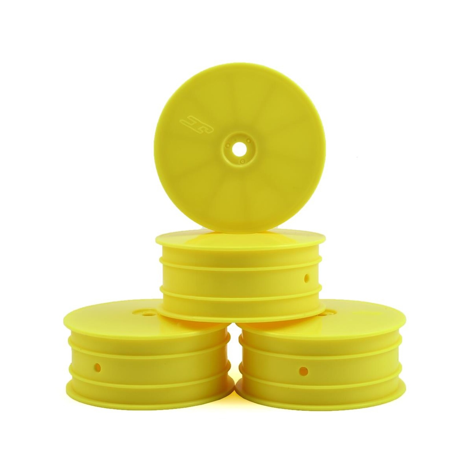 JConcepts #3381Y JConcepts 12mm Hex Mono Front Wheel (Yellow) (4) (B74)