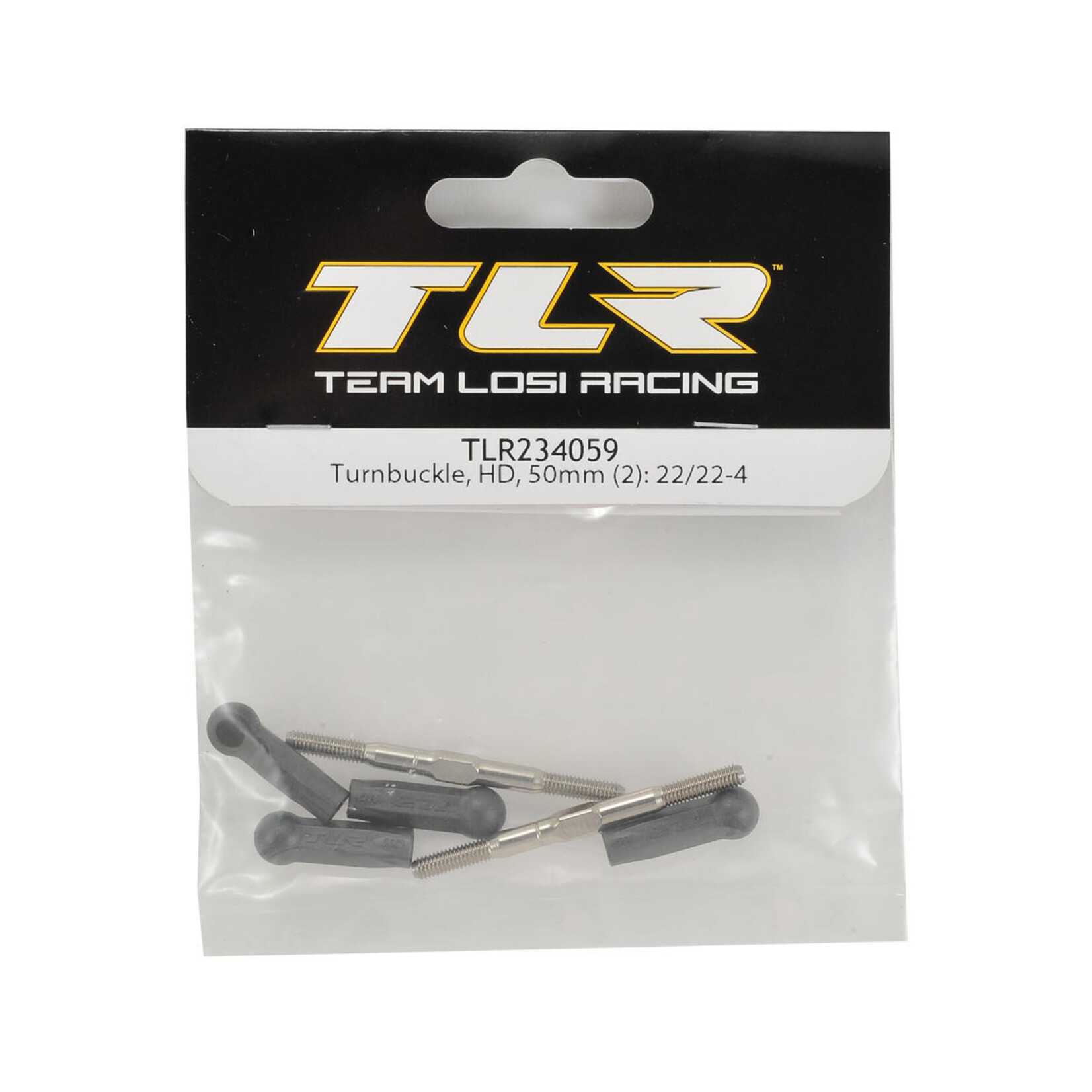 TLR TLR Turnbuckle, HD, 50mm (2): 22/22-4 #TLR234059