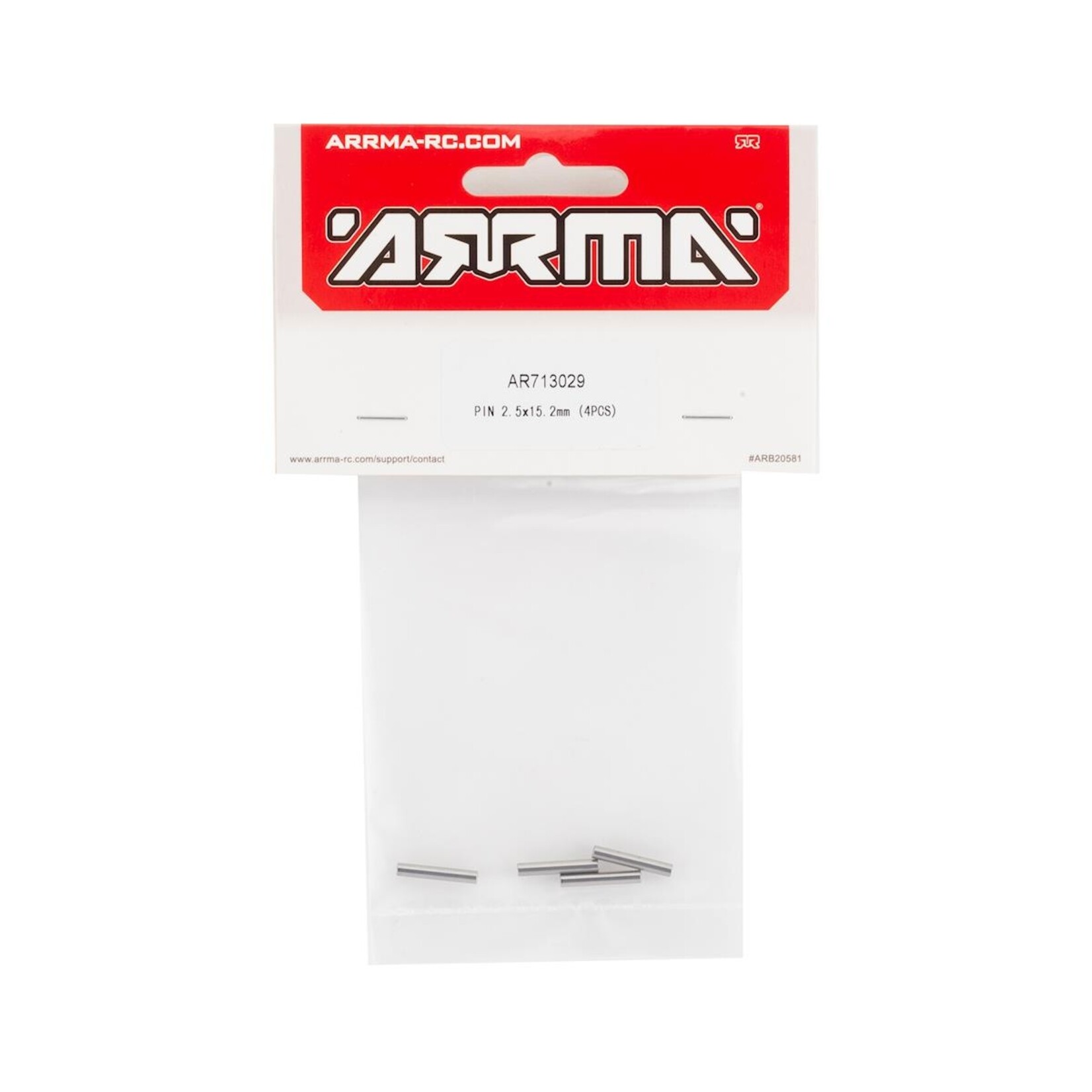 ARRMA Arrma BLX 2.5x15.2mm Pin (4)  #AR713029