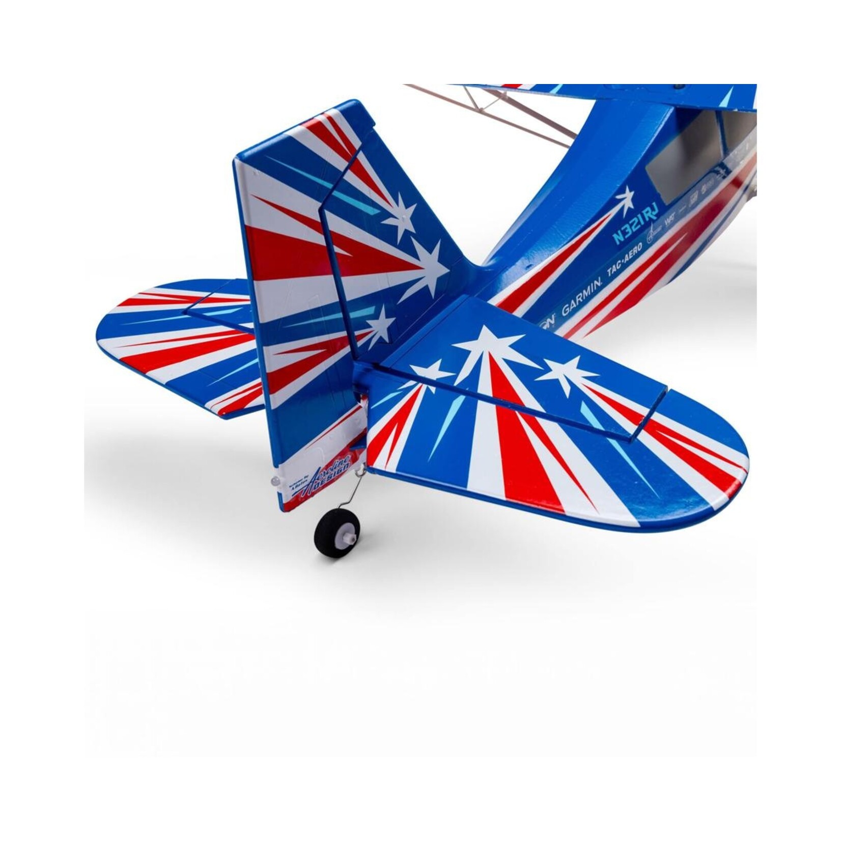 E-flite #EFL09250 E-flite Decathlon RJG 1.2m BNF Basic Electric Airplane (1200mm) w/AS3X & Safe Select