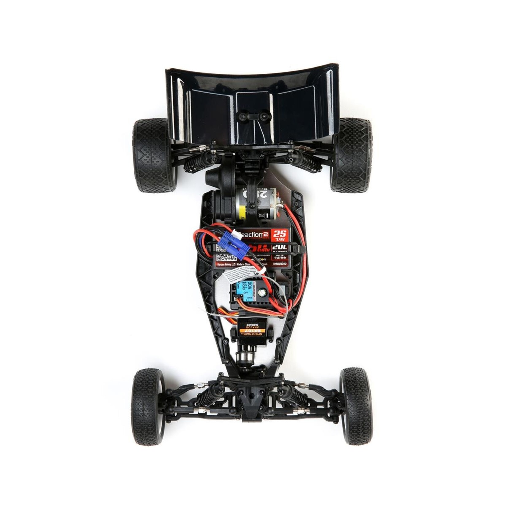 Losi Losi Mini-B 1/16 RTR 2WD Buggy (Black) w/2.4GHz Radio, Battery & Charger #LOS01016T2