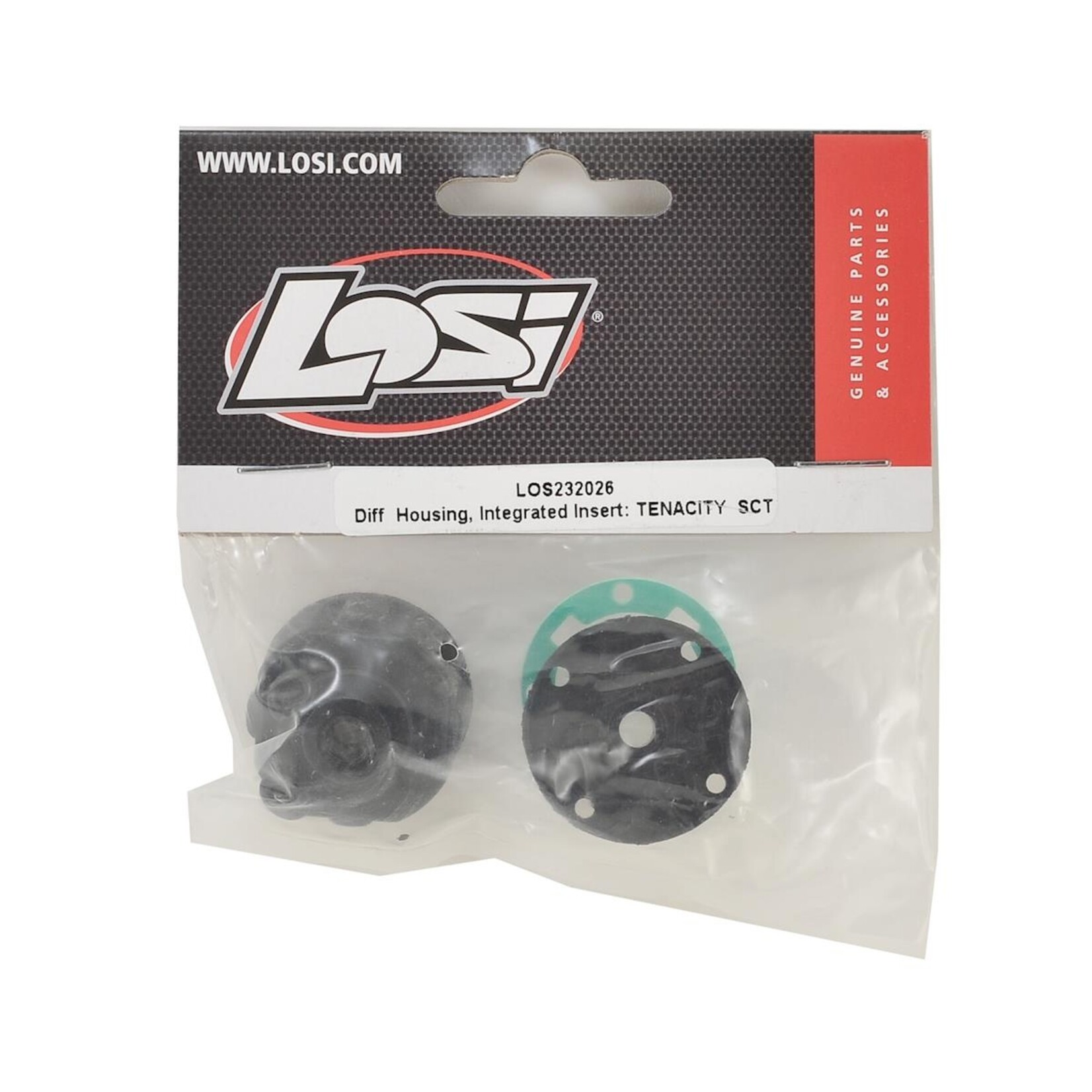 Losi #LOS232026 Losi TENACITY Differential Housing w/Integrated Insert