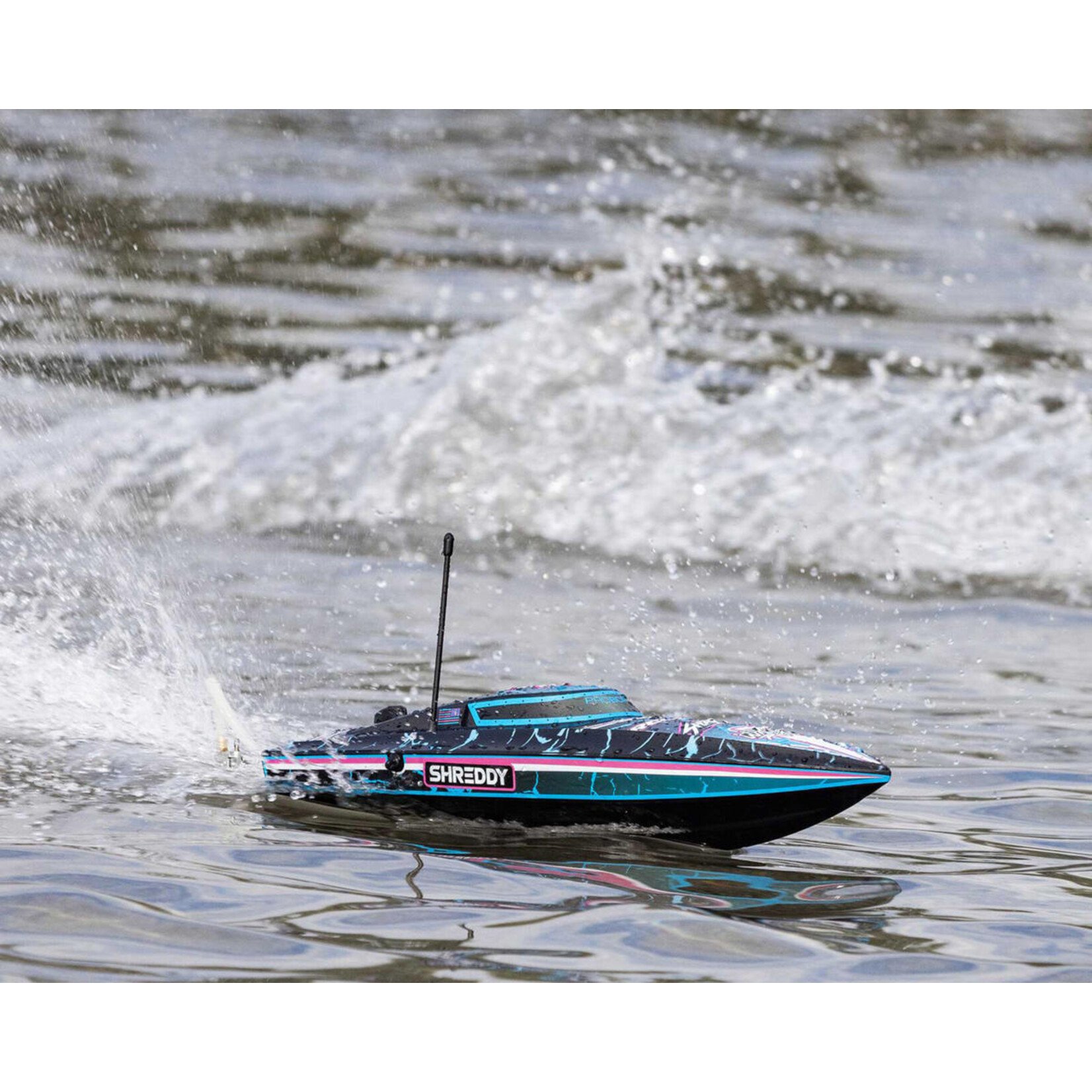 Pro Boat Pro Boat Recoil 2 18" Brushless Deep-V Self-Righting RTR Boat (Shreddy) w/2.4GHz Radio #PRB08053T1