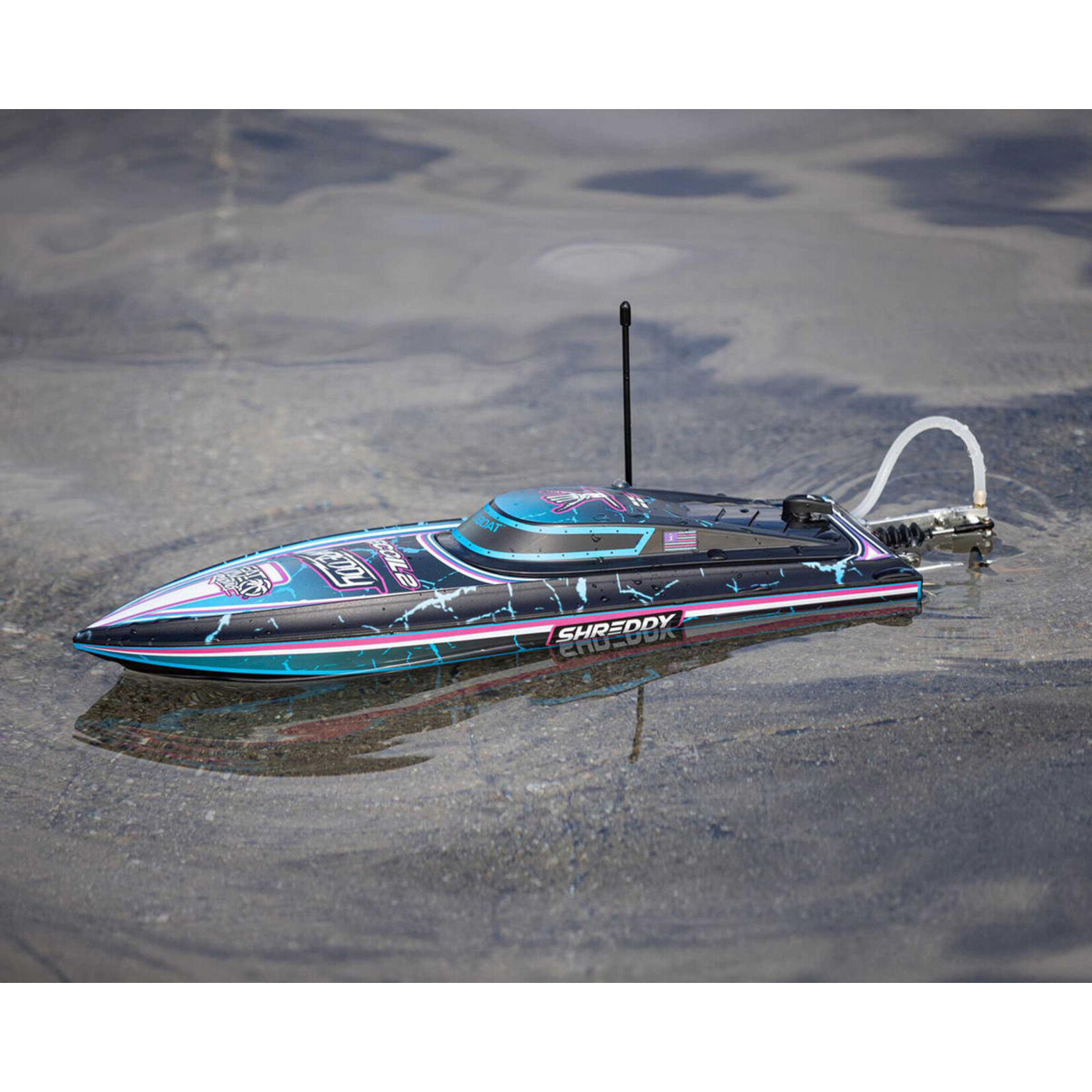 Pro Boat #PRB08053T1 Pro Boat Recoil 2 18" Brushless Deep-V Self-Righting RTR Boat (Shreddy) w/2.4GHz Radio