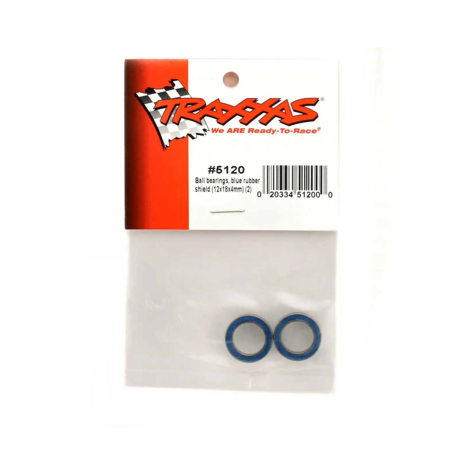 Traxxas #5120 Traxxas 12X18X4mm Ball Bearing (2)