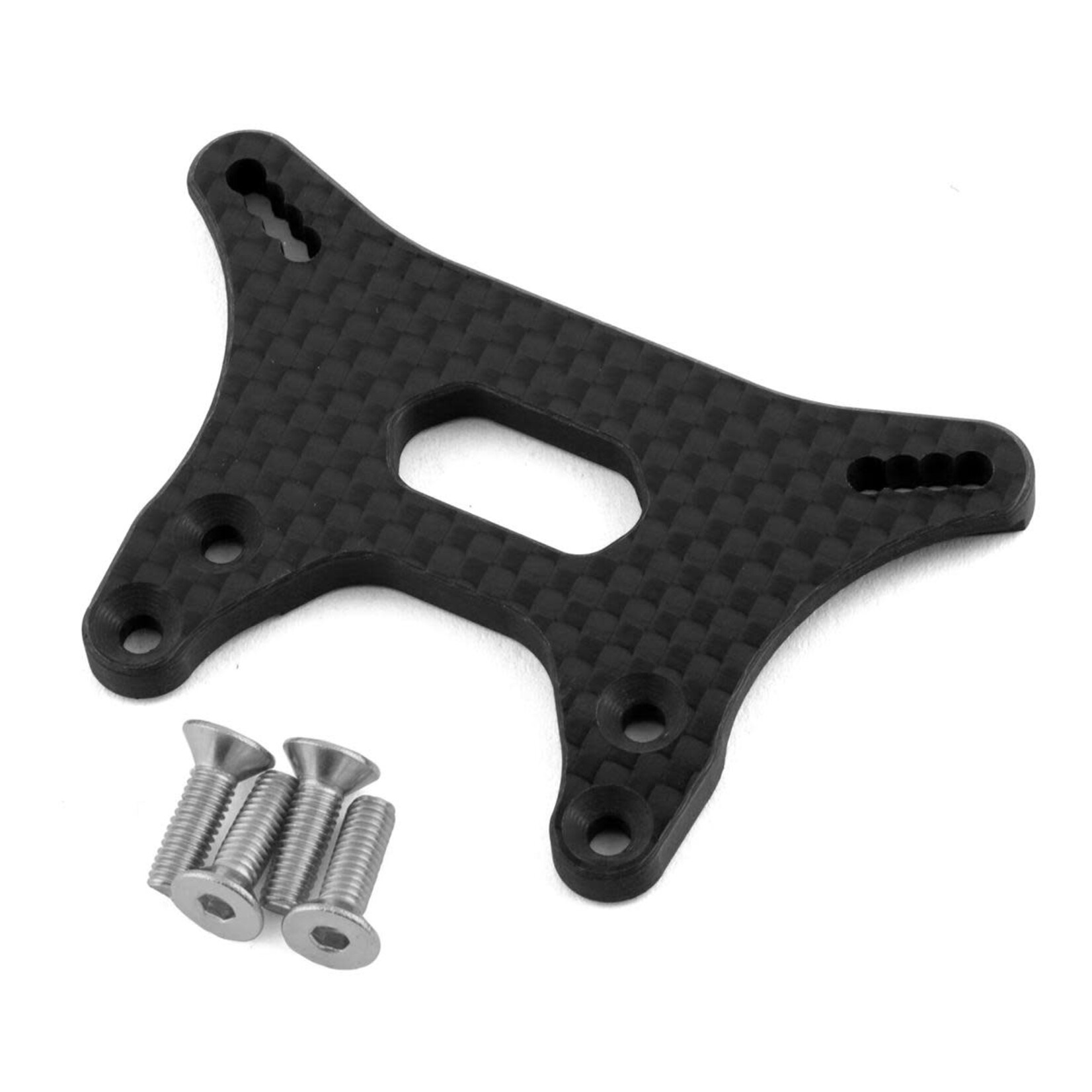 Vision Racing Vision Racing Team Associated B6.4 Carbon Fiber Front Shock Tower (-2mm) #00261