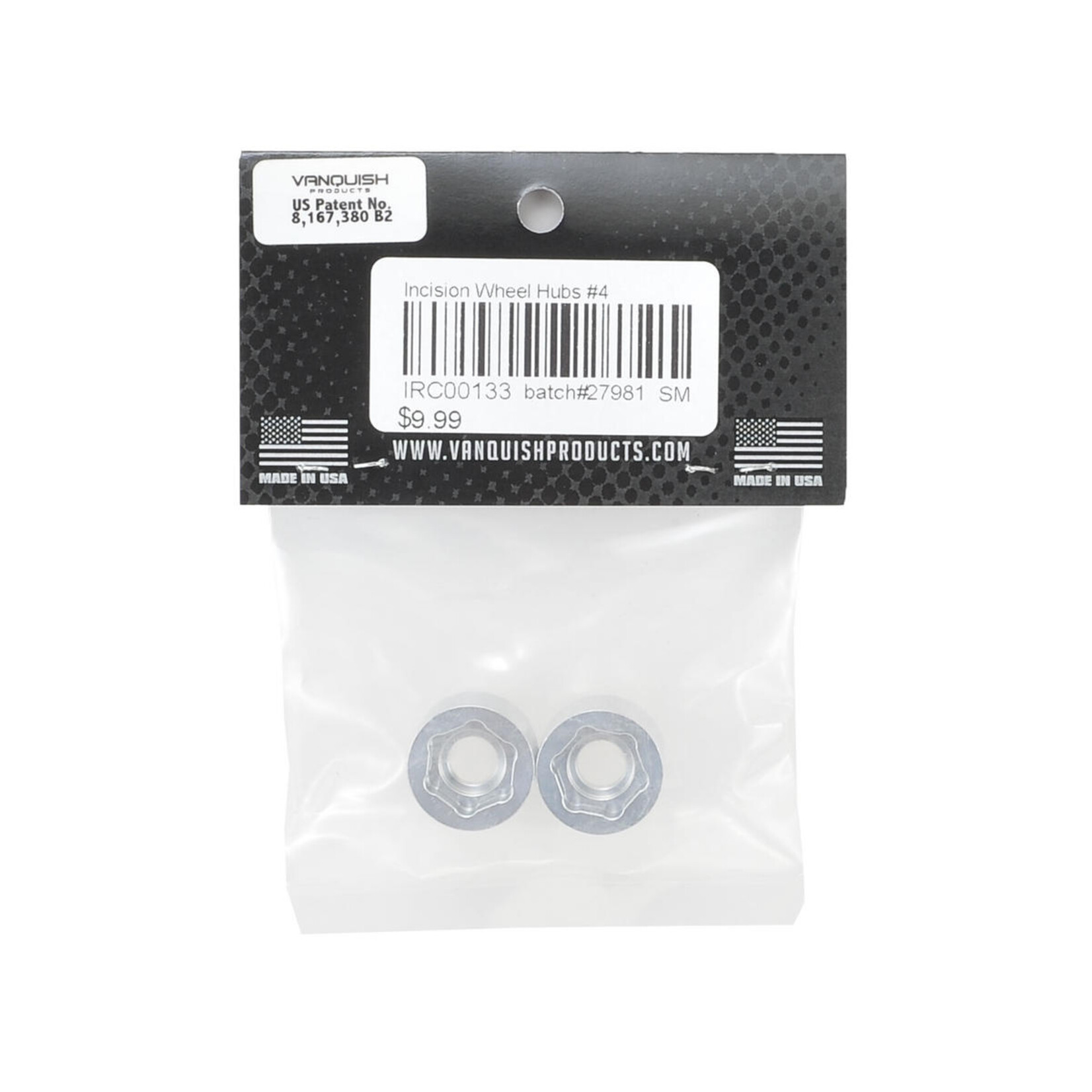 Incision #IRC00133 Incision #4 Wheel Hubs (2)