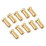 Maclan #MCL4217 Maclan Max Current 5mm Low Profile Gold Bullet Connectors (10)