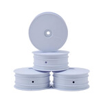 JConcepts #3349W JConcepts 9.5mm Hex Mono 2.2 4WD Front Buggy Wheels (4) (B44.2) (White)
