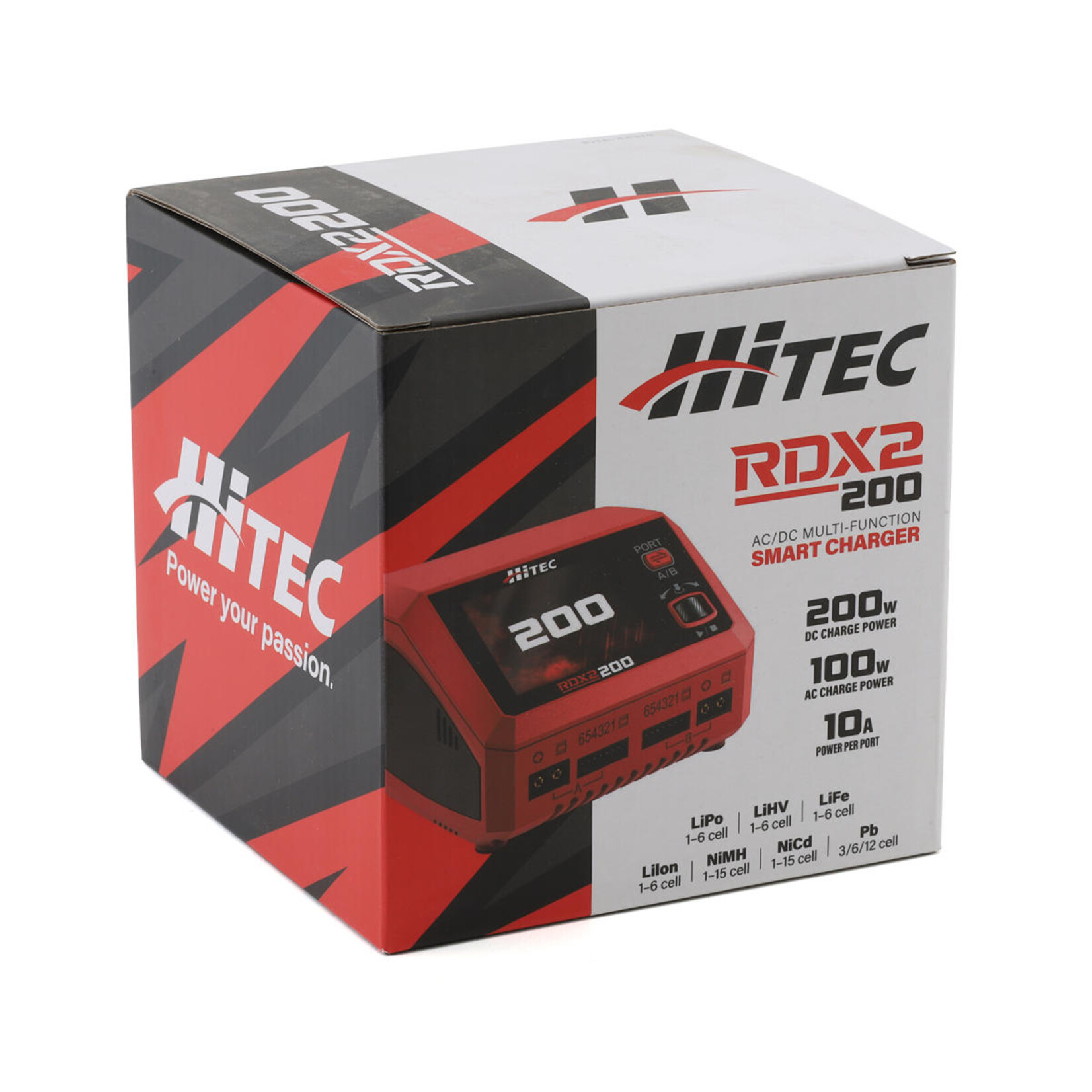 Hitec Hitec RDX2 200 AC/DC LiPo Balance Charger (6S/10A/200W) #44370