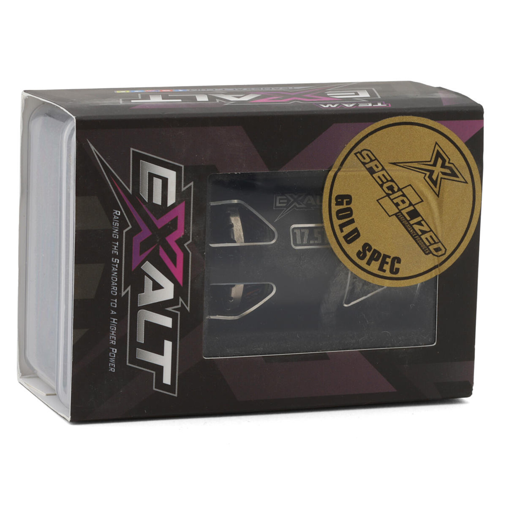 Exalt #EXA01175GSC  Team Exalt Phoenix Gold Spec Brushless Carpet Motor (17.5T)