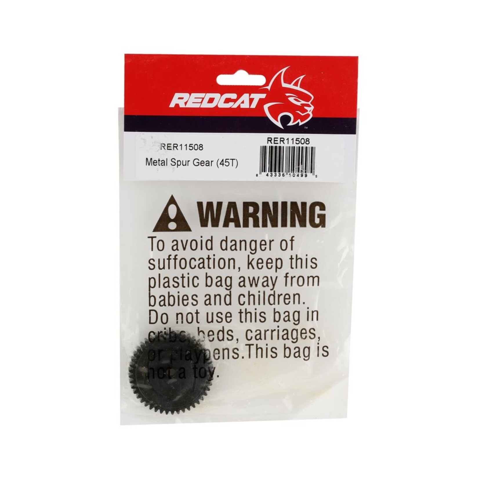 Redcat Racing #RER11508 Redcat Racing Gen8 Steel Spur Gear (45T)