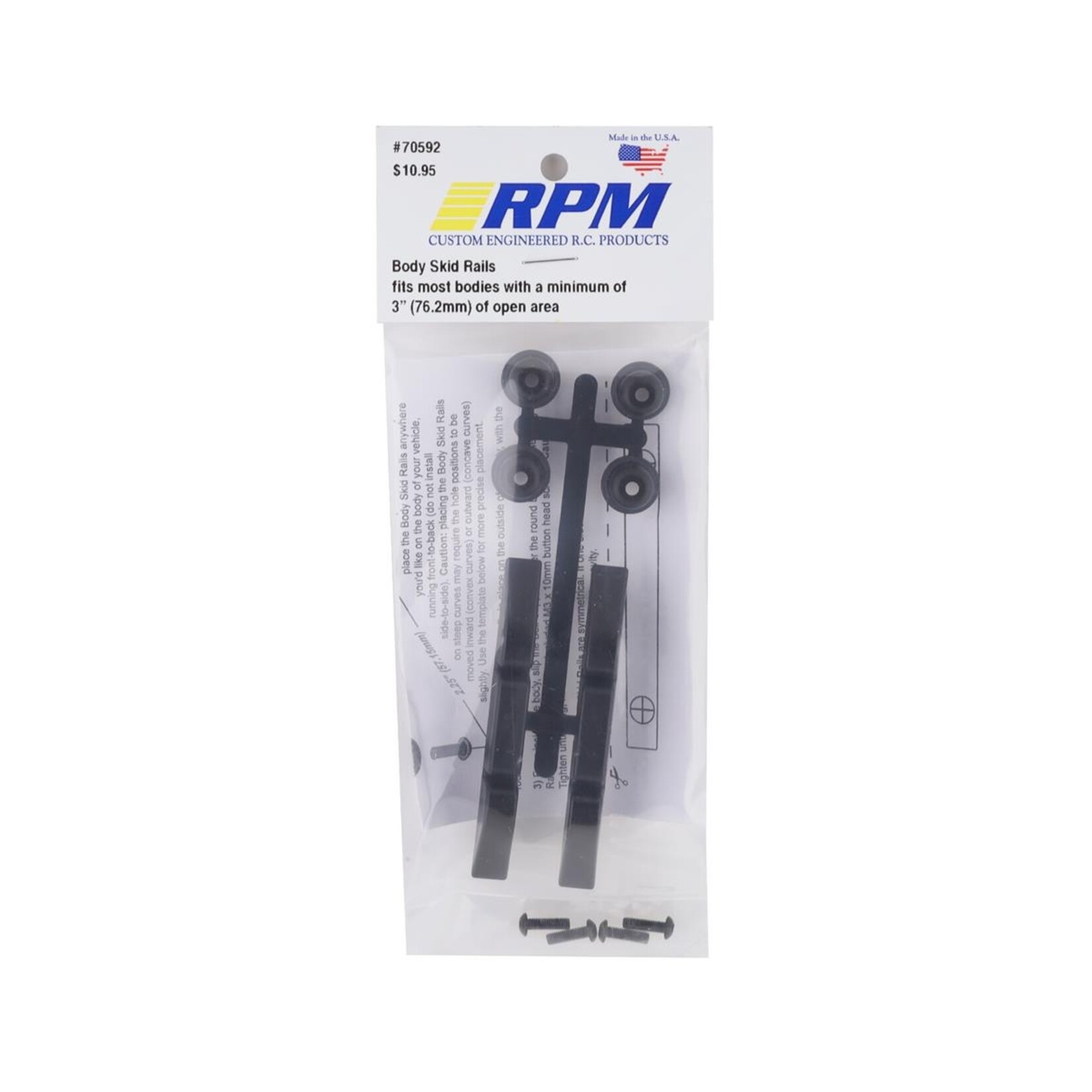 RPM RPM Body Skid Rails #70592