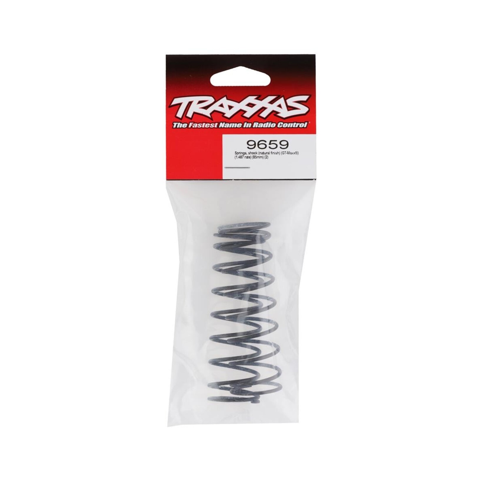 Traxxas Traxxas, Sledge, Springs, shock (natural finish) (GT-Maxx®) (1.487 rate) (85mm) (2) #9659