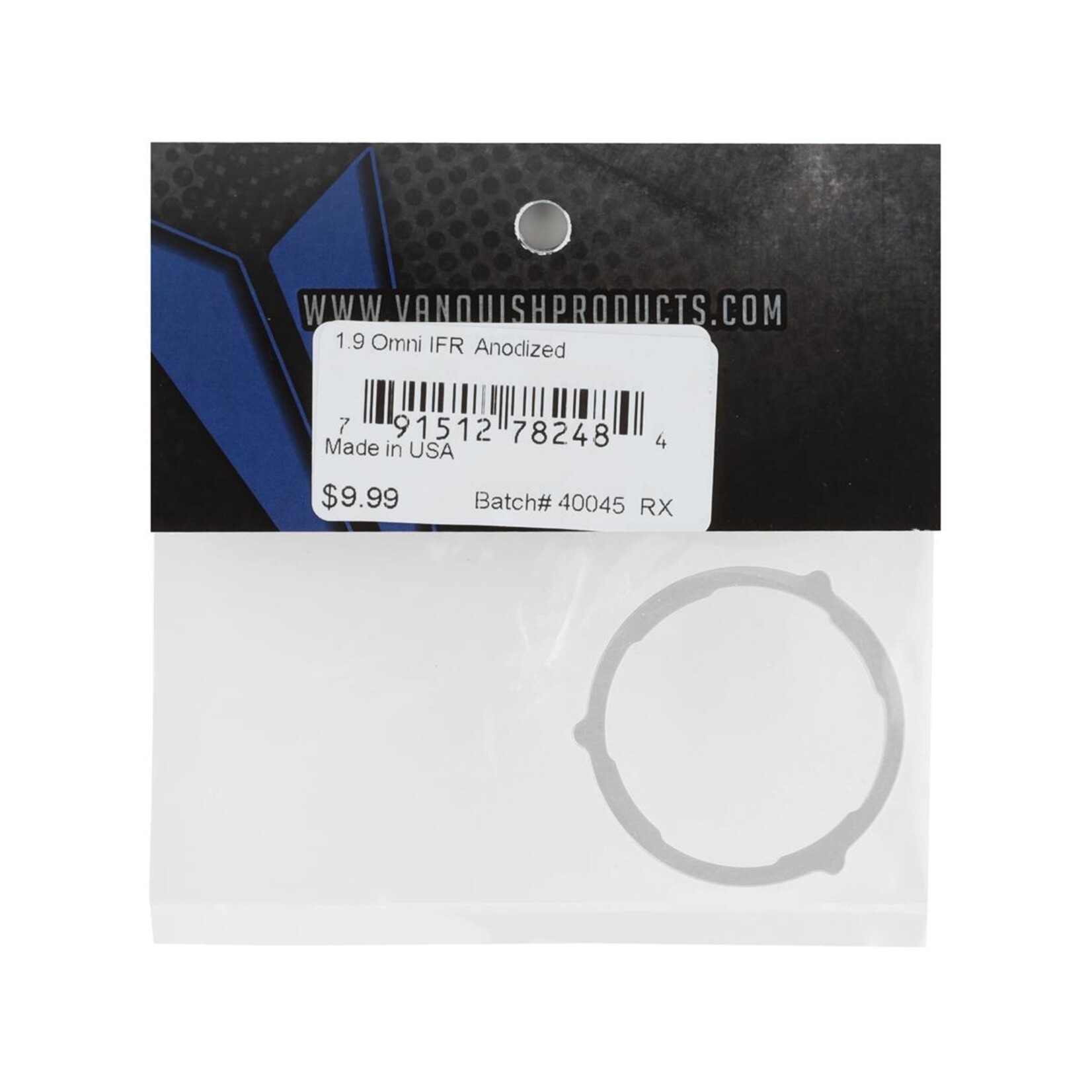 Vanquish Products #VPS05461 Vanquish Products 1.9" Omni IFR Inner Ring (Silver)