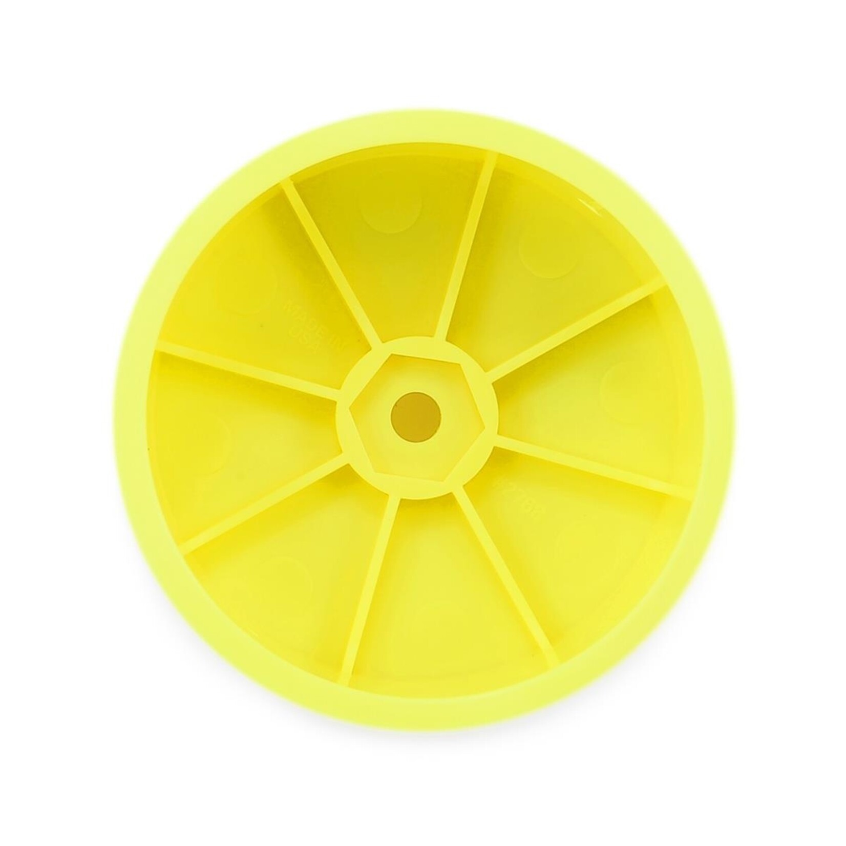 Pro-Line Pro-Line Velocity VTR 2.2" 4WD Front Buggy Wheels (2) (Yellow) (XB4) w/12mm Hex #2767-02