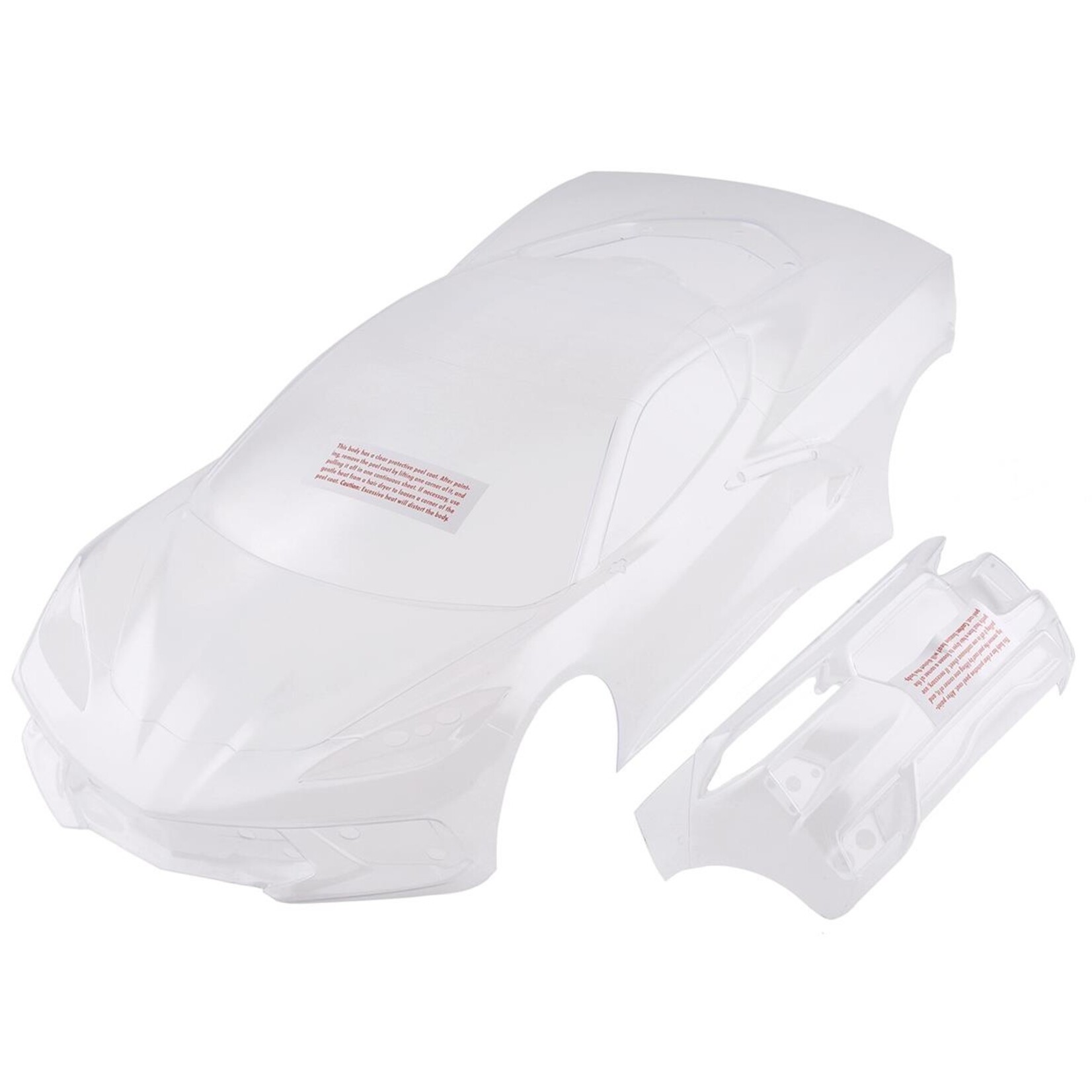 Traxxas #9311 Traxxas 4-Tec 3.0 Chevrolet Corvette Stingray Body (Clear)