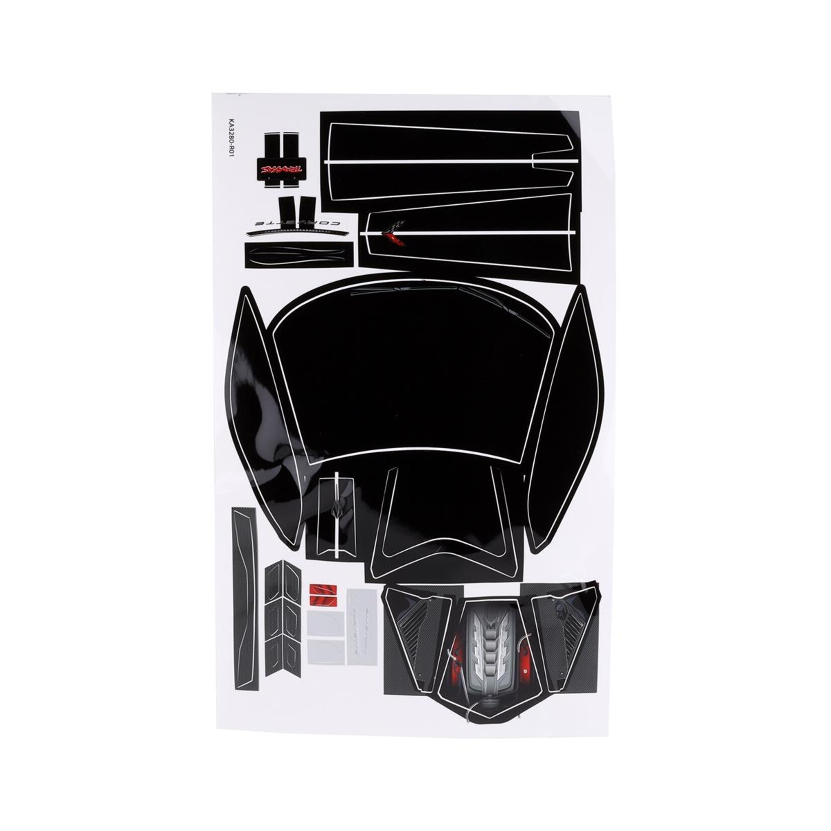 Traxxas #9311 Traxxas 4-Tec 3.0 Chevrolet Corvette Stingray Body (Clear)